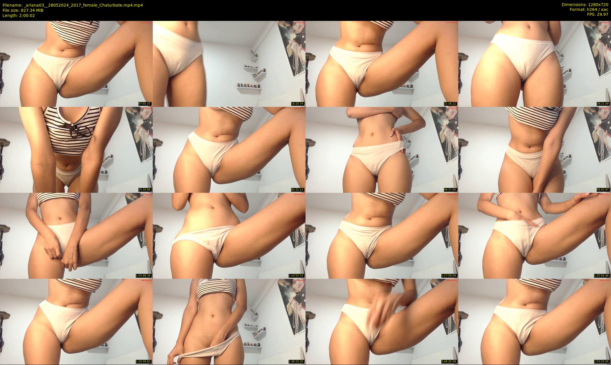 _ariana03_ — 121 minute Chaturbate female cam show recording, 720p, May 28, 2024