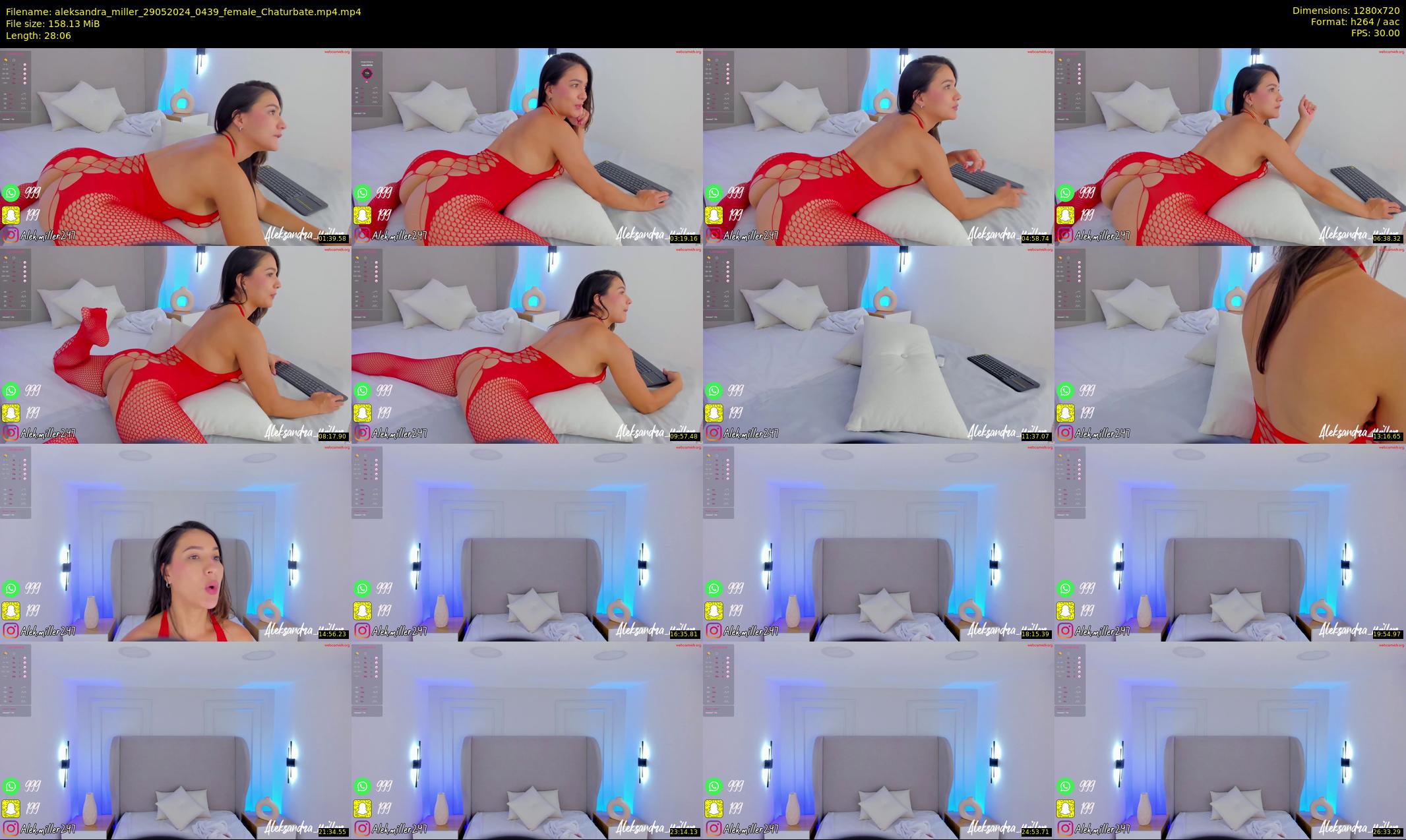 aleksandra_miller — 29 minute Chaturbate female cam show recording, 720p, May 29, 2024