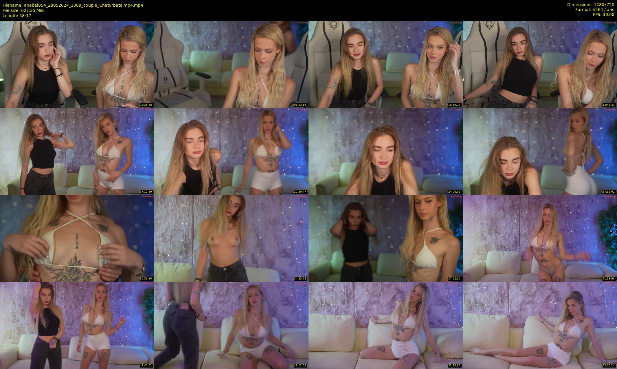anabel054 — 59 minute Chaturbate female cam show recording, 720p, May 28, 2024