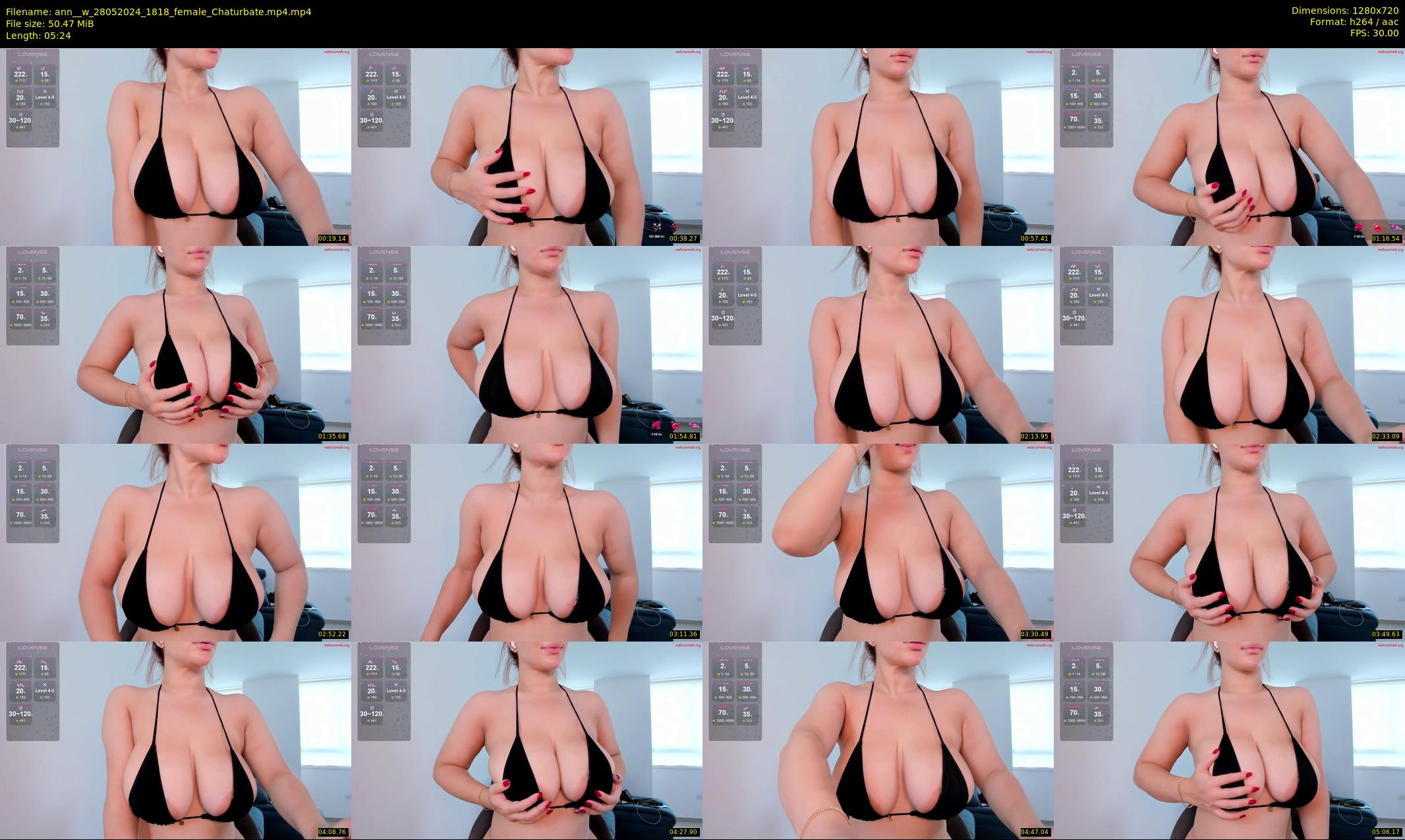 ann__w — 6 minute Chaturbate female cam show recording, 720p, May 28, 2024