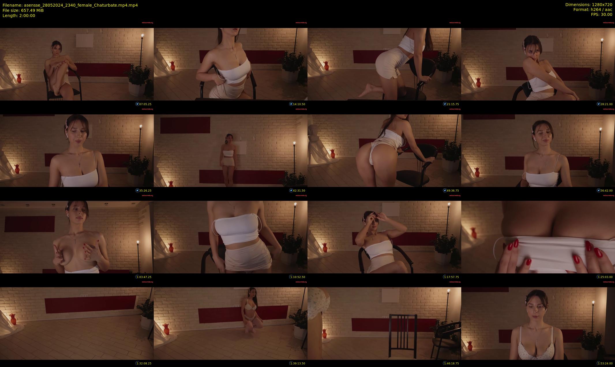 asensse — 120 minute Chaturbate female cam show recording, 720p, May 28, 2024