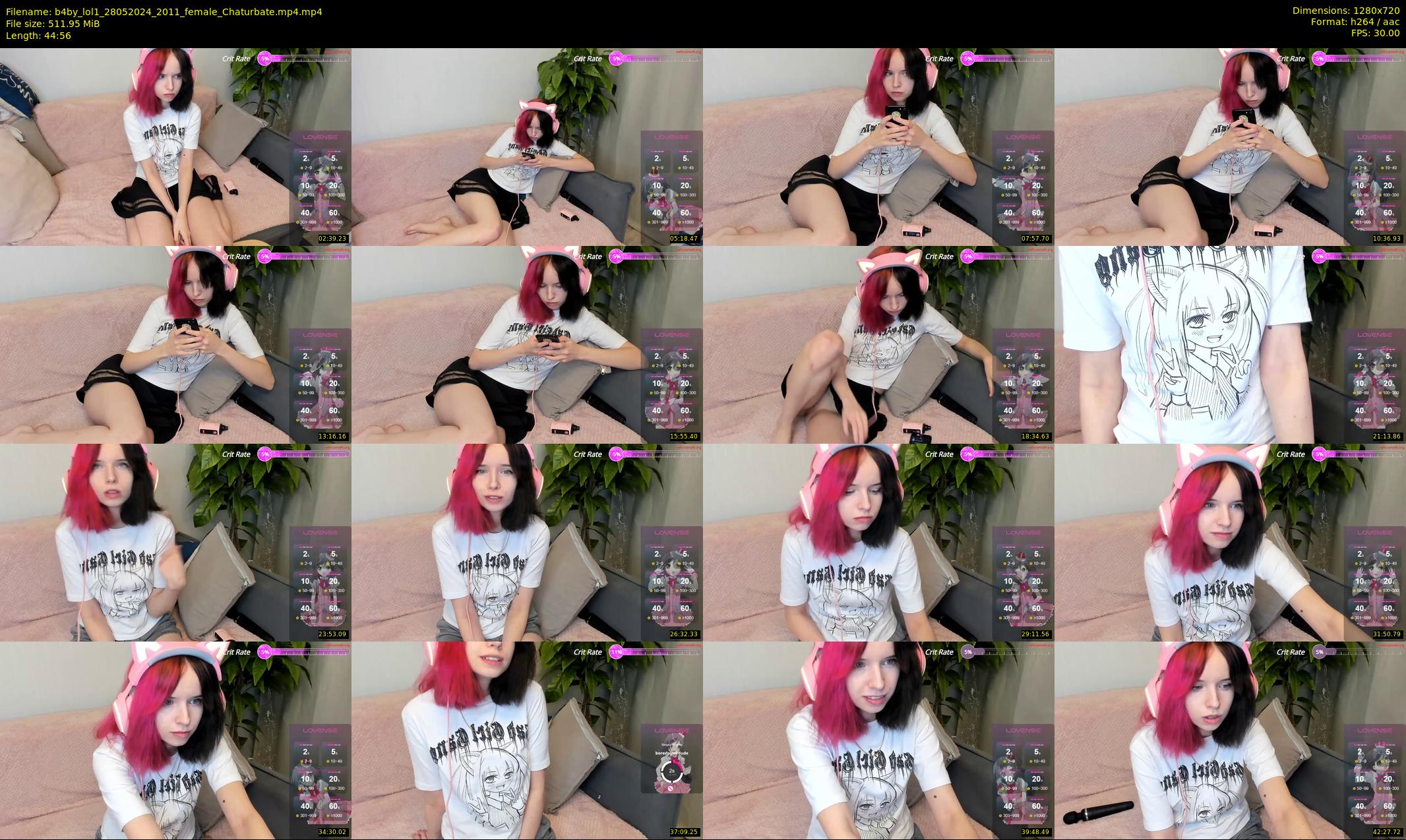 b4by_lol1 — 45 minute Chaturbate female cam show recording, 720p, May 28, 2024