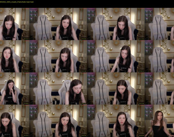 bright_diamonds_054 — 7 minute Chaturbate couple cam show recording, 720p, May 28, 2024
