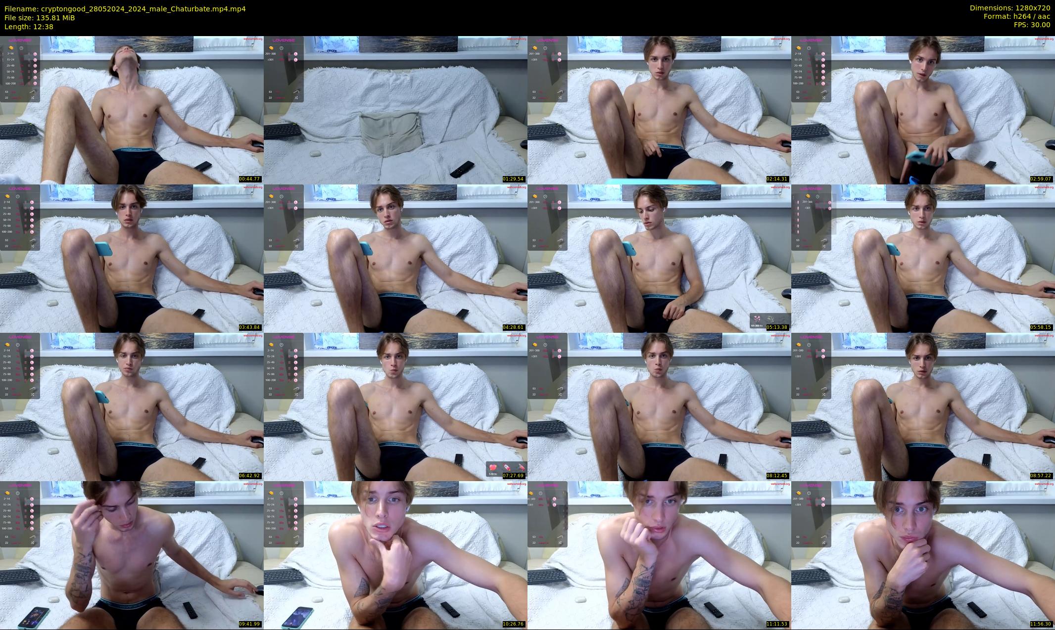 cryptongood — 13 minute Chaturbate male cam show recording, 720p, May 28, 2024