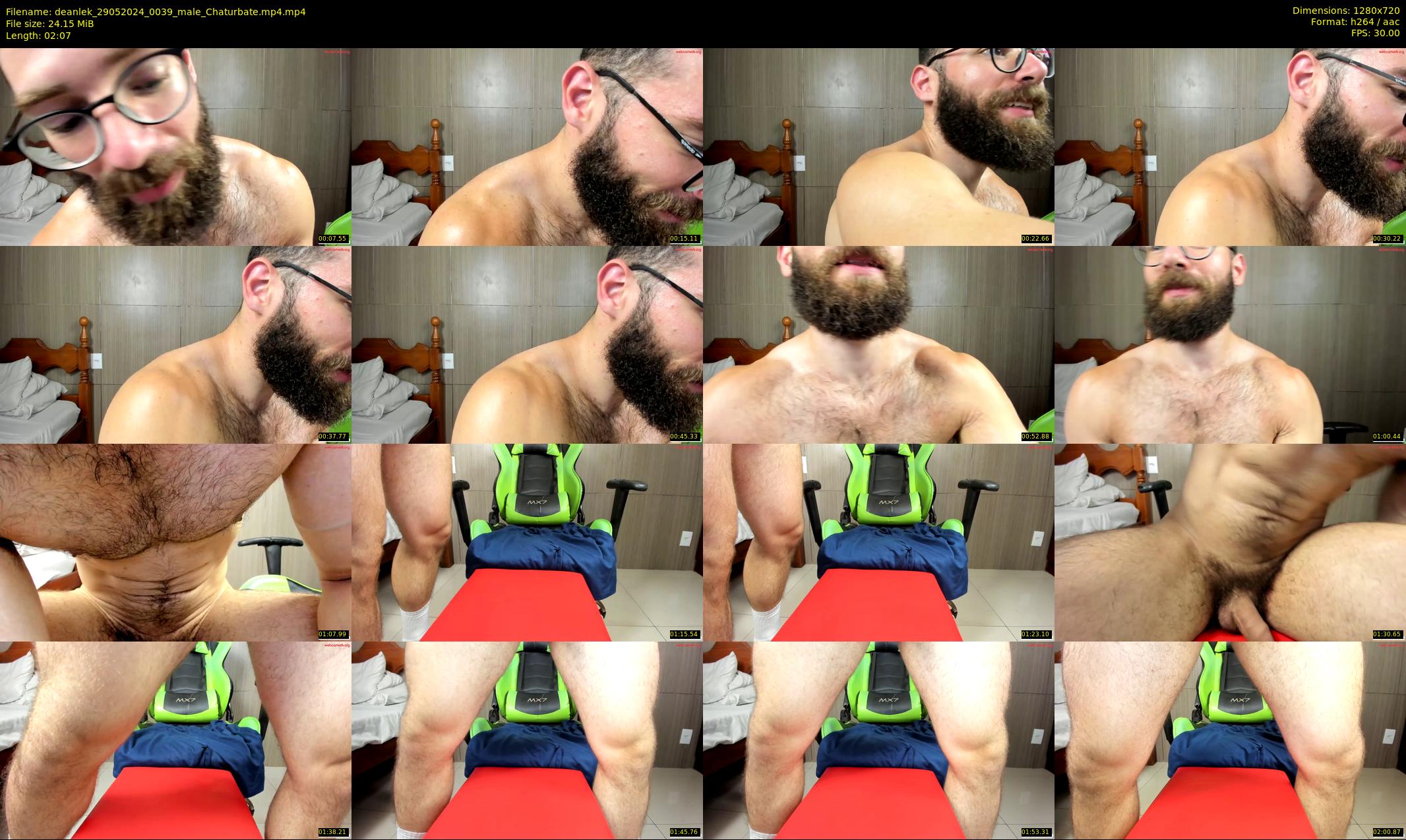 deanlek — 3 minute Chaturbate male cam show recording, 720p, May 29, 2024