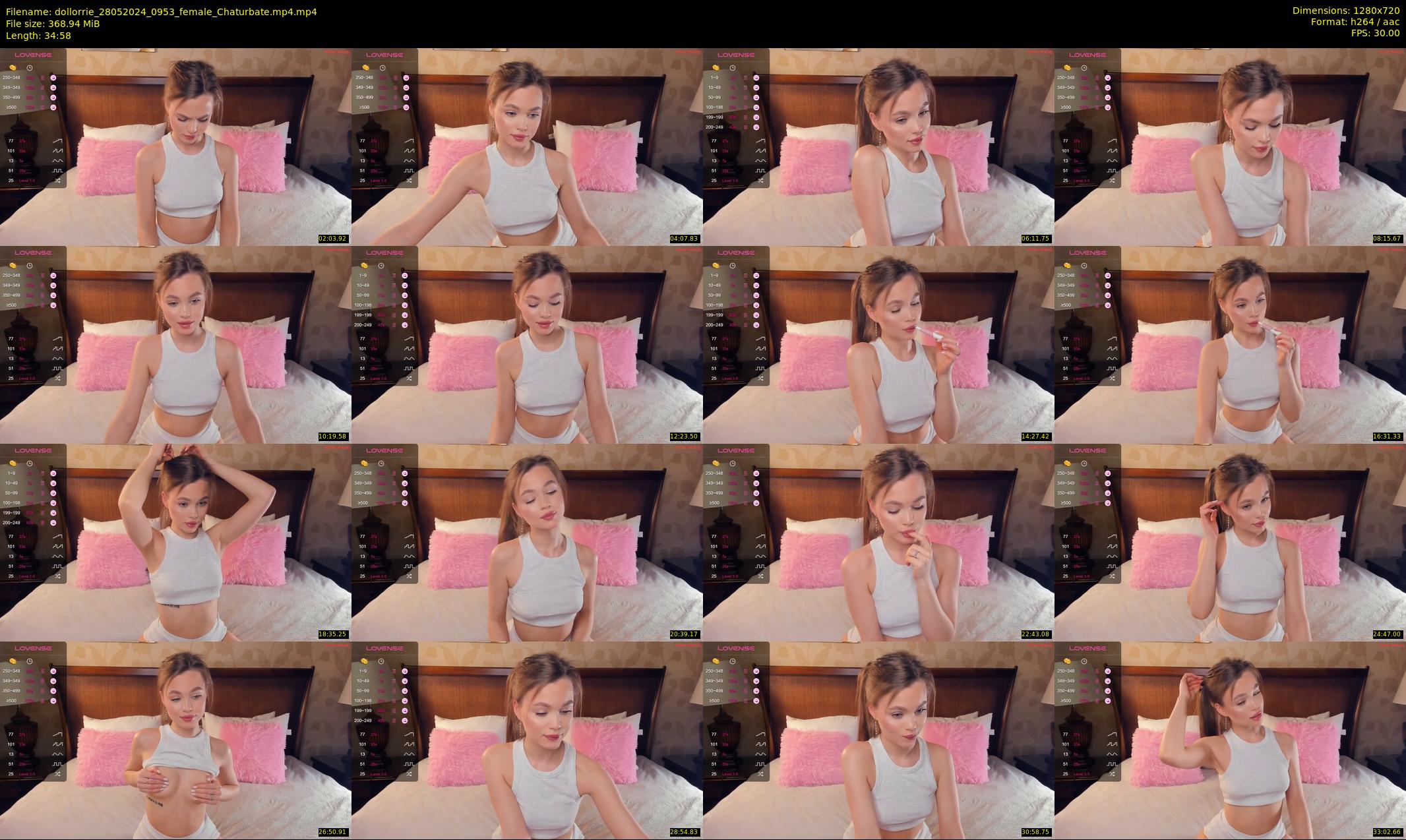 dollorrie — 35 minute Chaturbate couple cam show recording, 720p, May 28, 2024