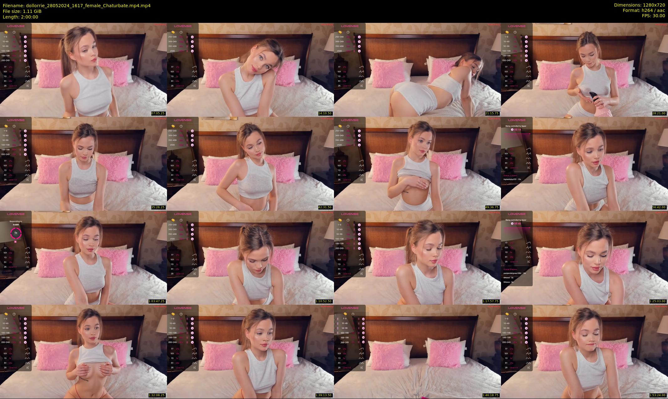 dollorrie — 120 minute Chaturbate couple cam show recording, 720p, May 28, 2024