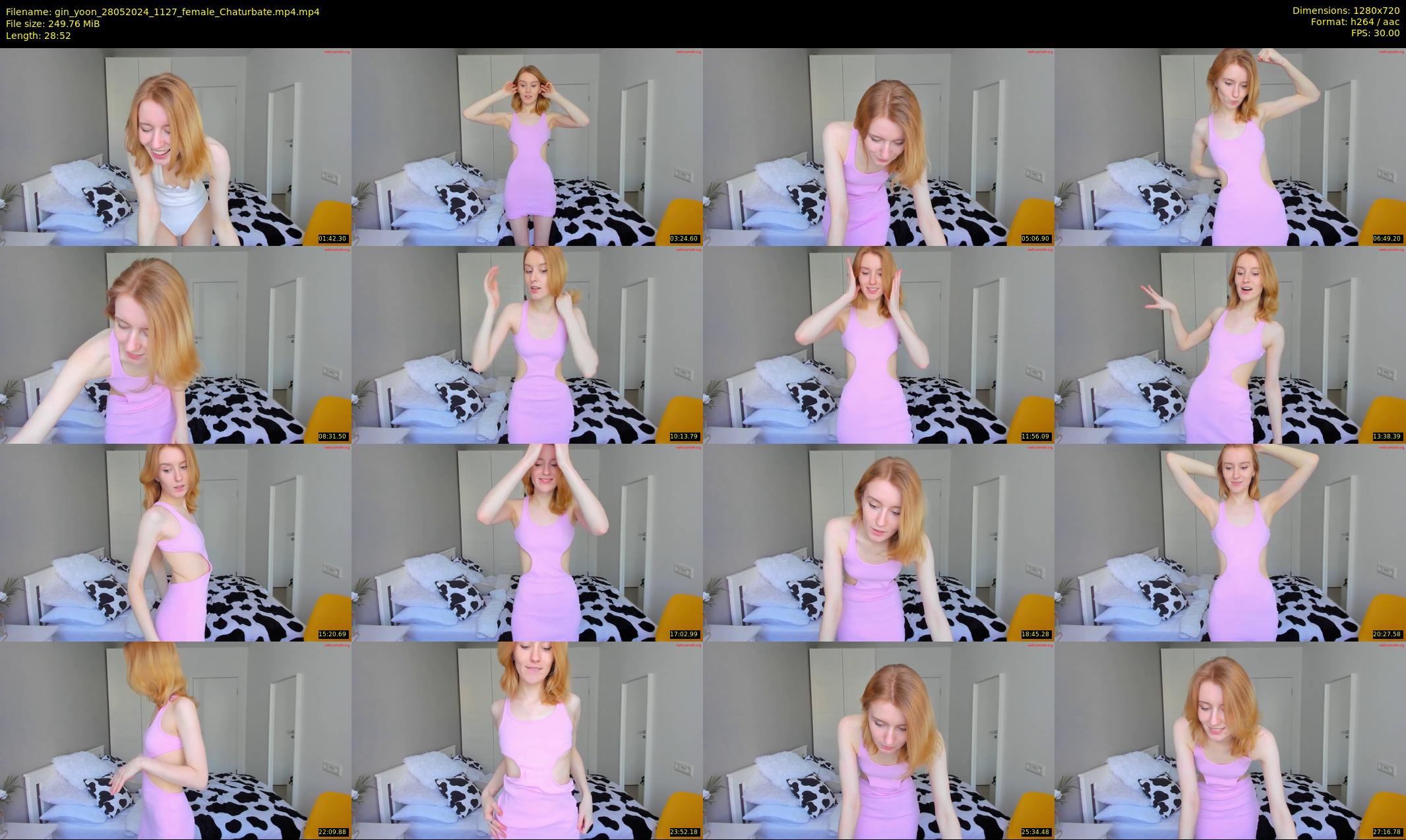 gin_yoon — 29 minute Chaturbate female cam show recording, 720p, May 28, 2024