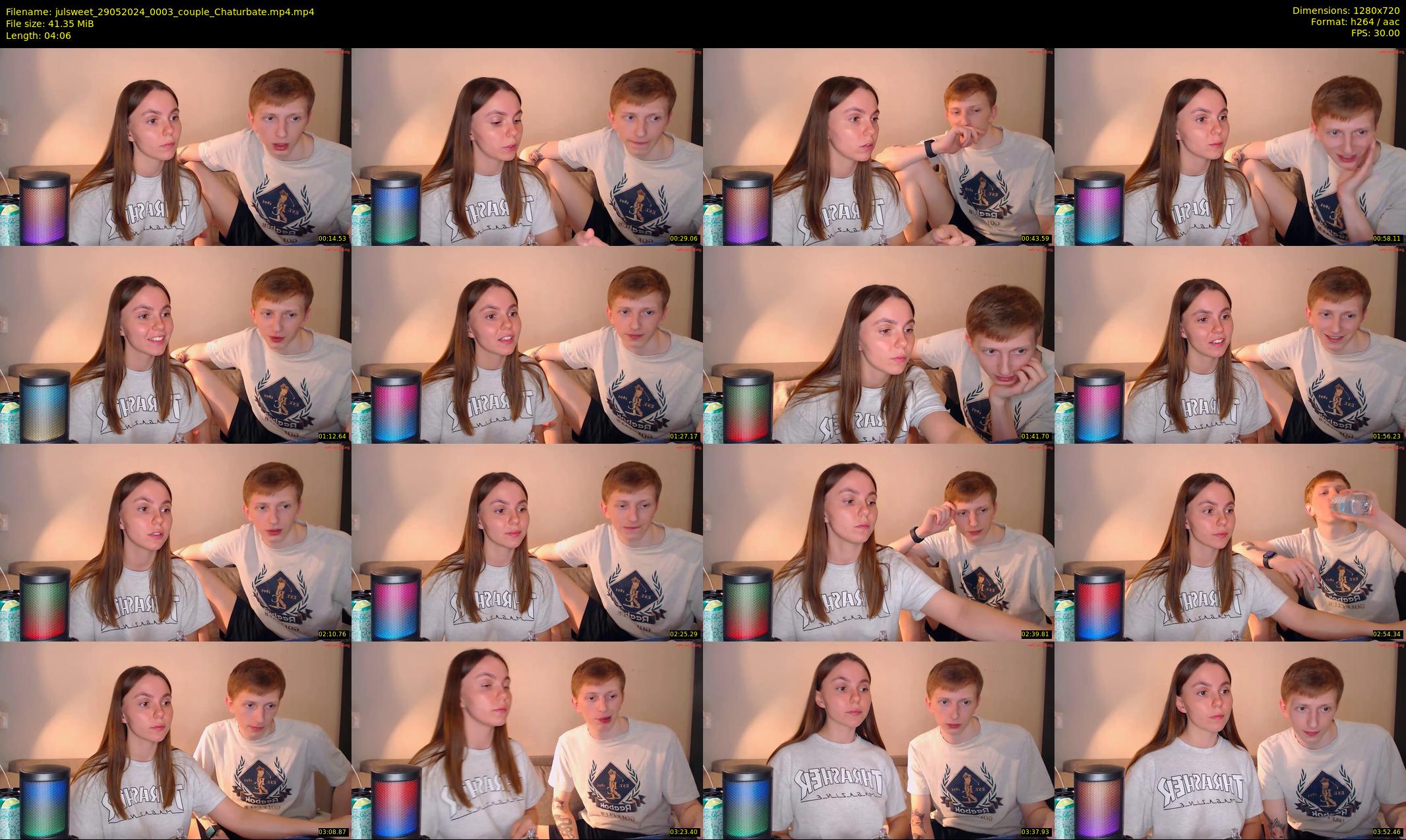 julsweet — 5 minute Chaturbate male cam show recording, 720p, May 29, 2024
