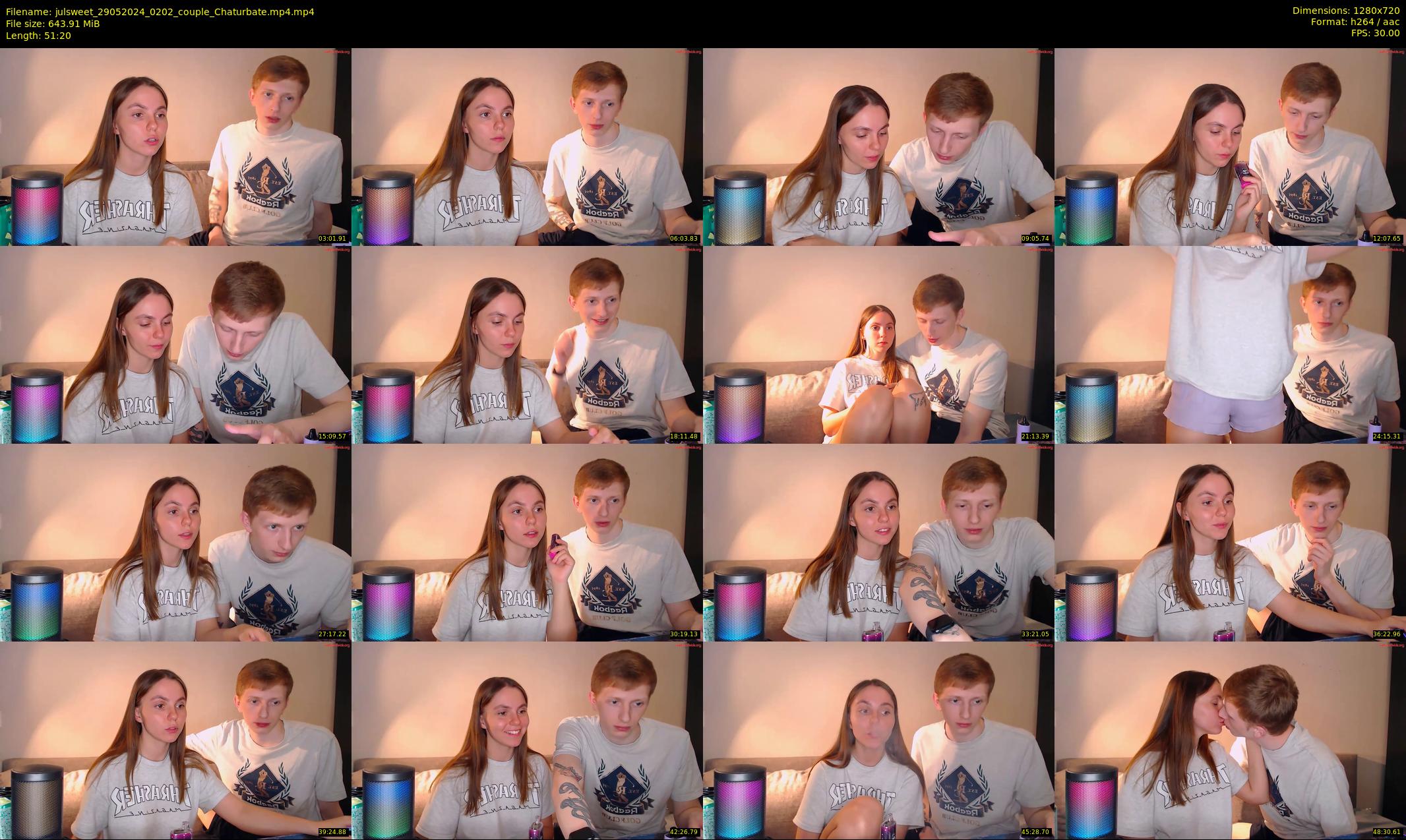 julsweet — 52 minute Chaturbate male cam show recording, 720p, May 29, 2024
