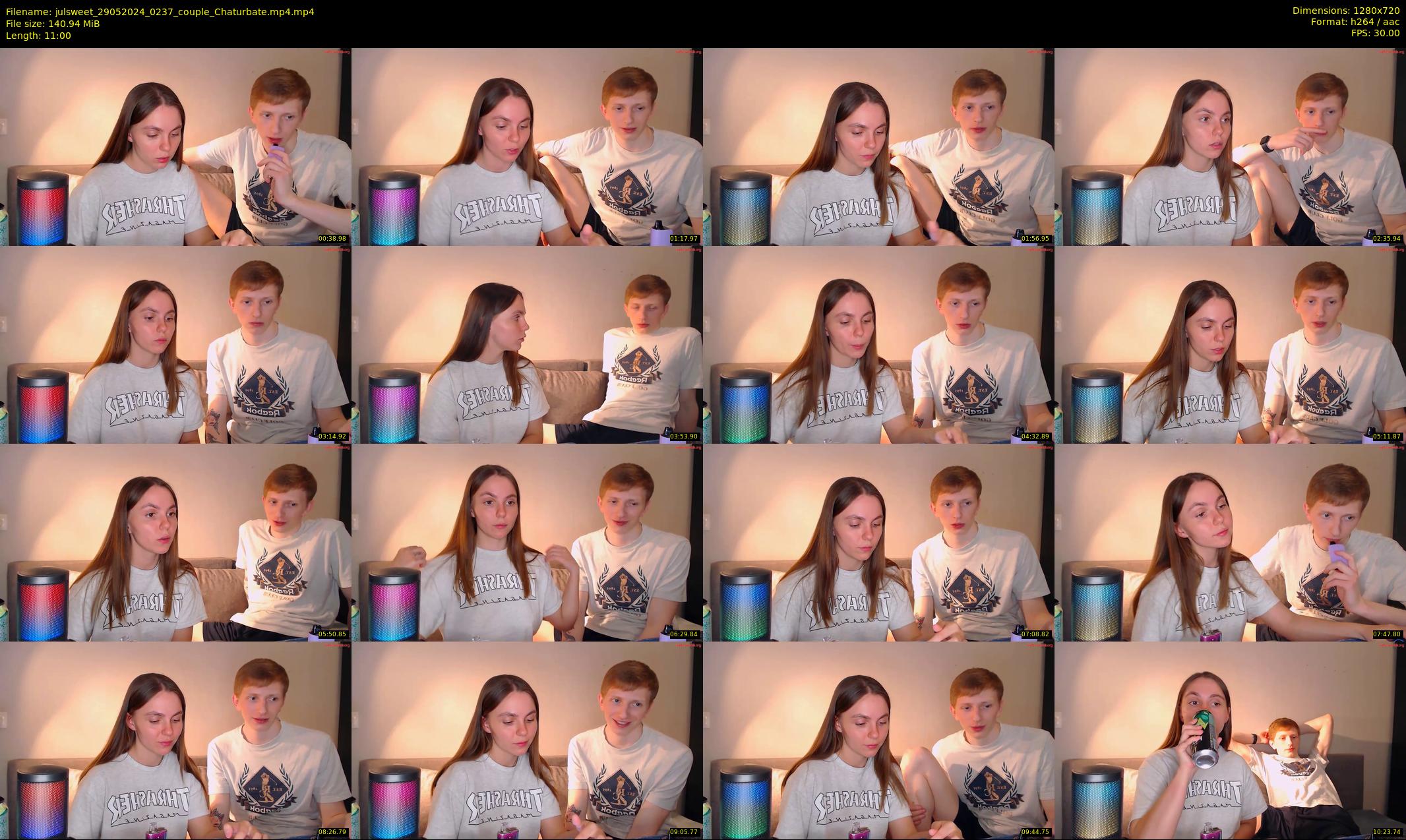julsweet — 11 minute Chaturbate male cam show recording, 720p, May 29, 2024