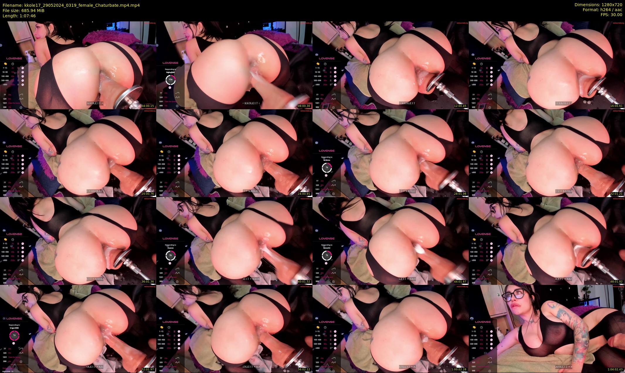 kkole17 — 68 minute Chaturbate female cam show recording, 720p, May 29, 2024