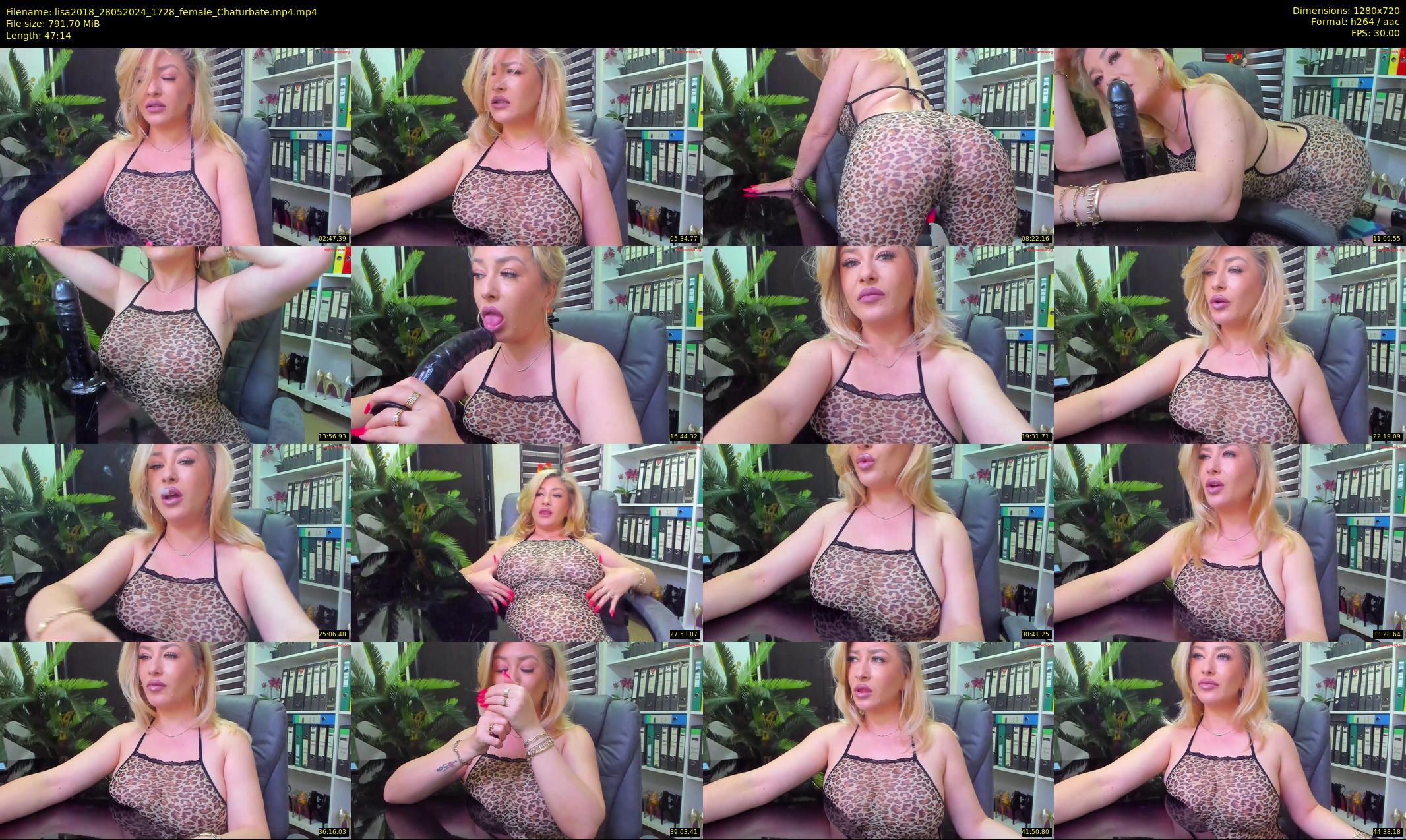 lisa2018 — 48 minute Chaturbate female cam show recording, 720p, May 28, 2024