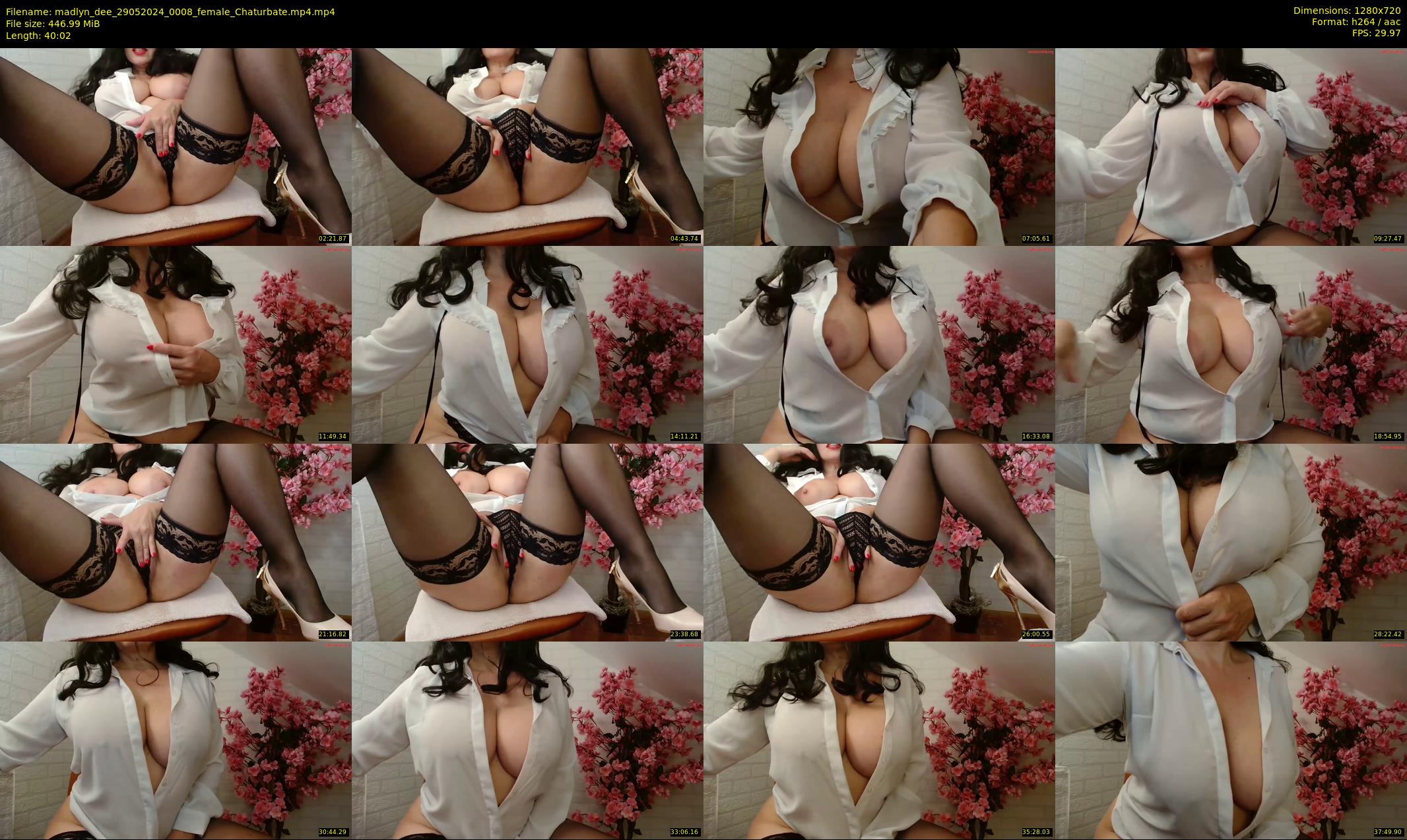 madlyn_dee — 41 minute Chaturbate female cam show recording, 720p, May 29, 2024