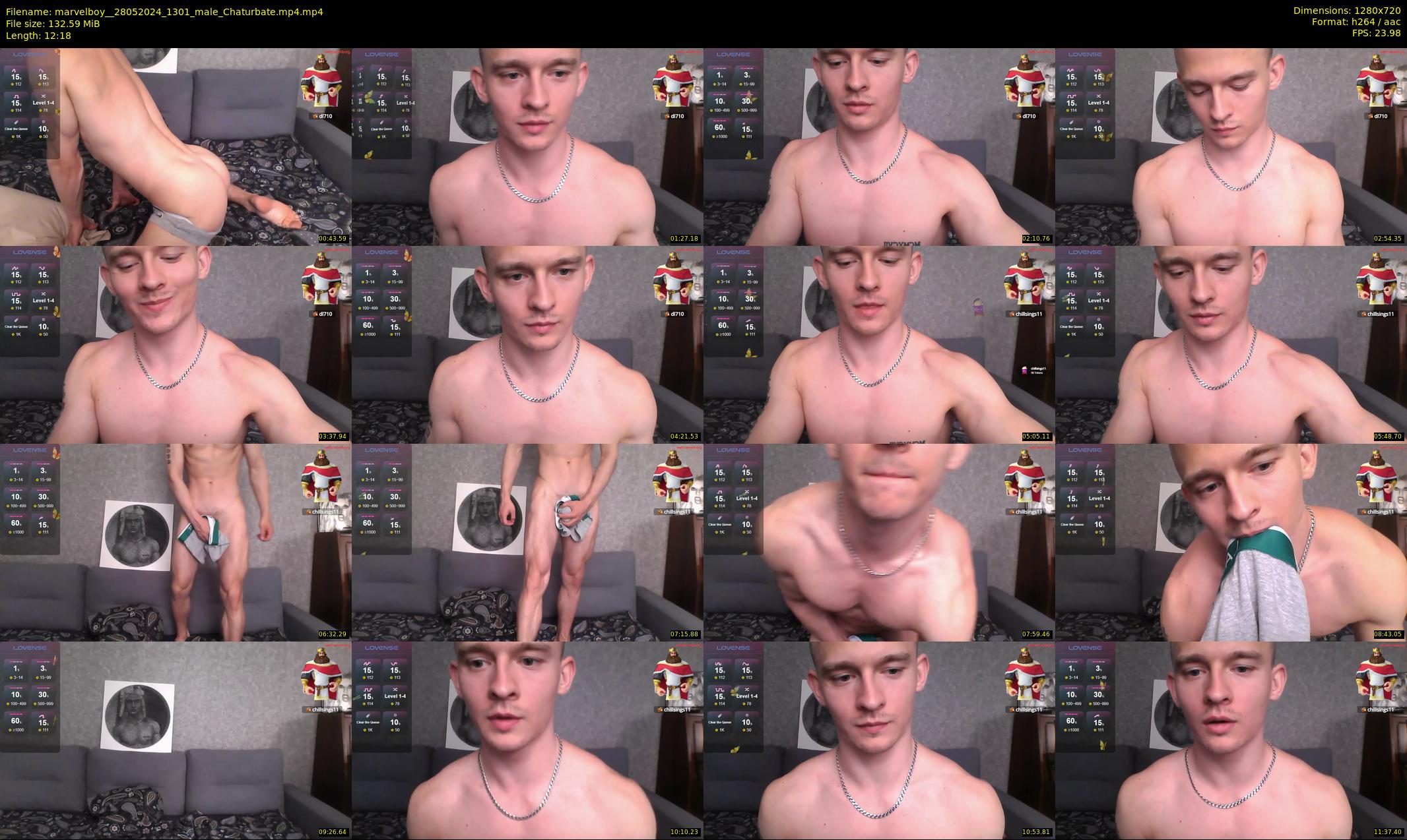 marvelboy_ — 13 minute Chaturbate male cam show recording, 720p, May 28, 2024