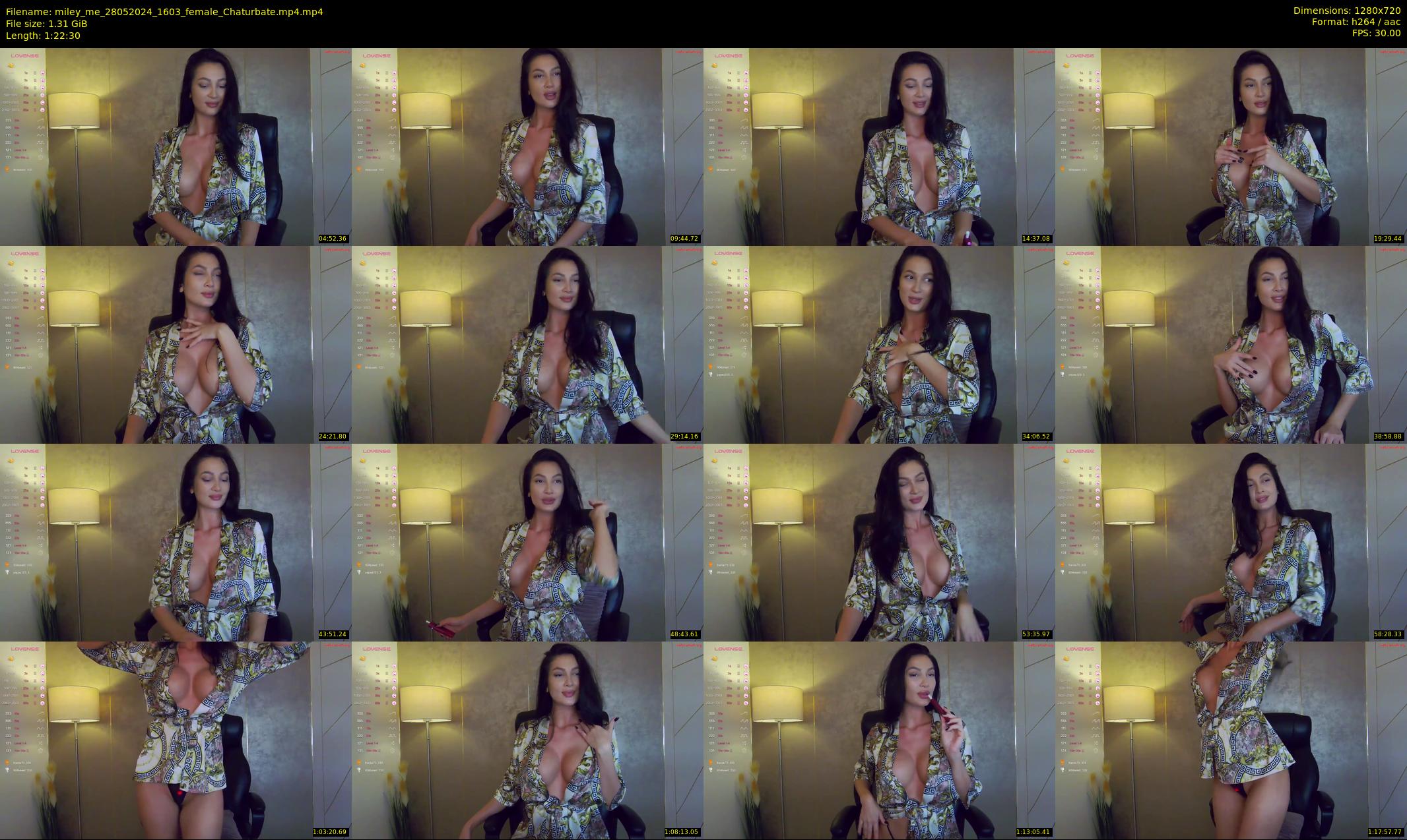 miley_me — 83 minute Chaturbate female cam show recording, 720p, May 28, 2024