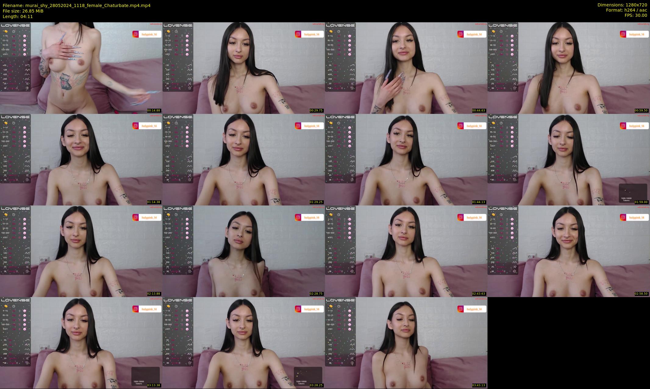 murai_shy — 5 minute Chaturbate female cam show recording, 720p, May 28, 2024