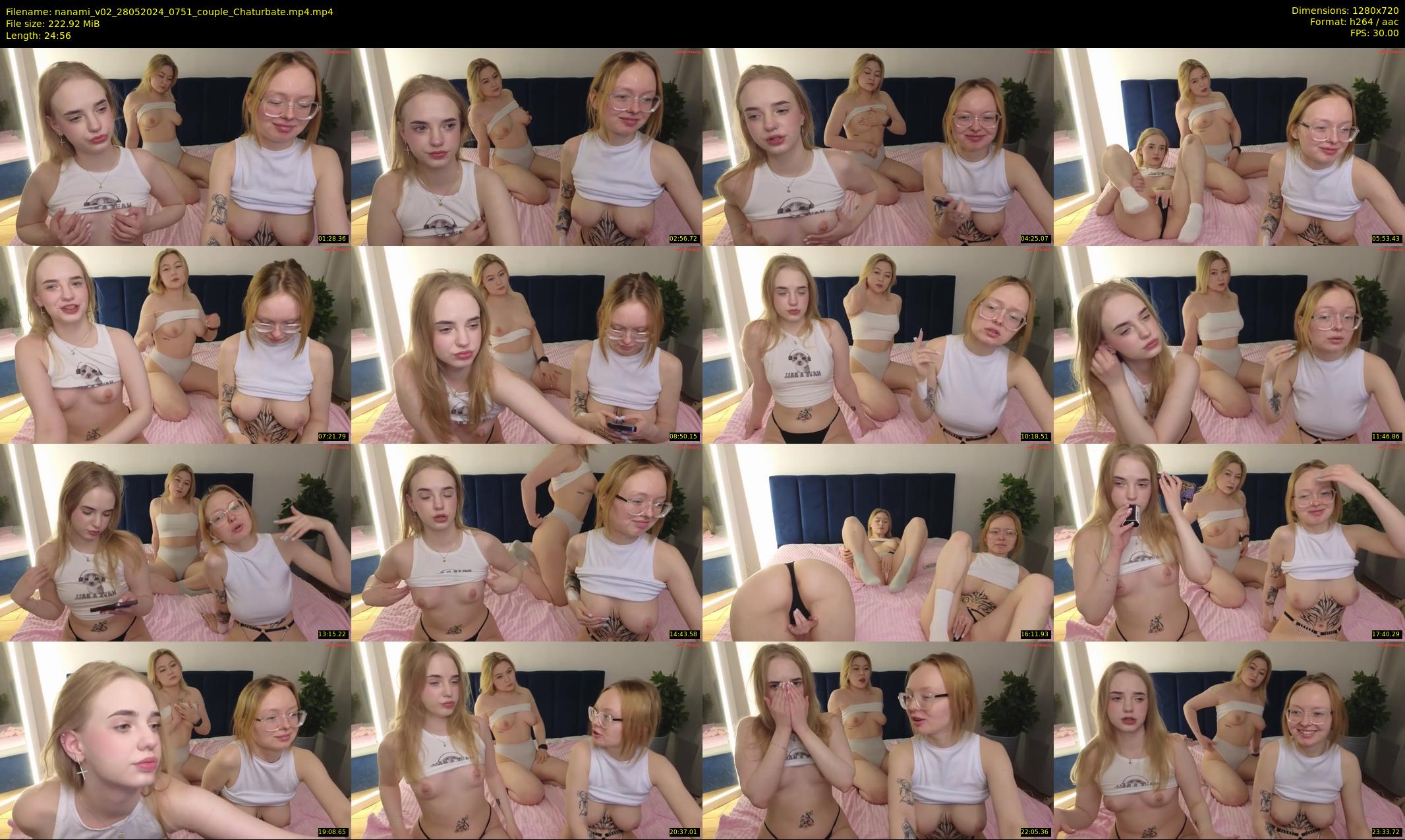 nanami_v02 — 25 minute Chaturbate couple cam show recording, 720p, May 28, 2024