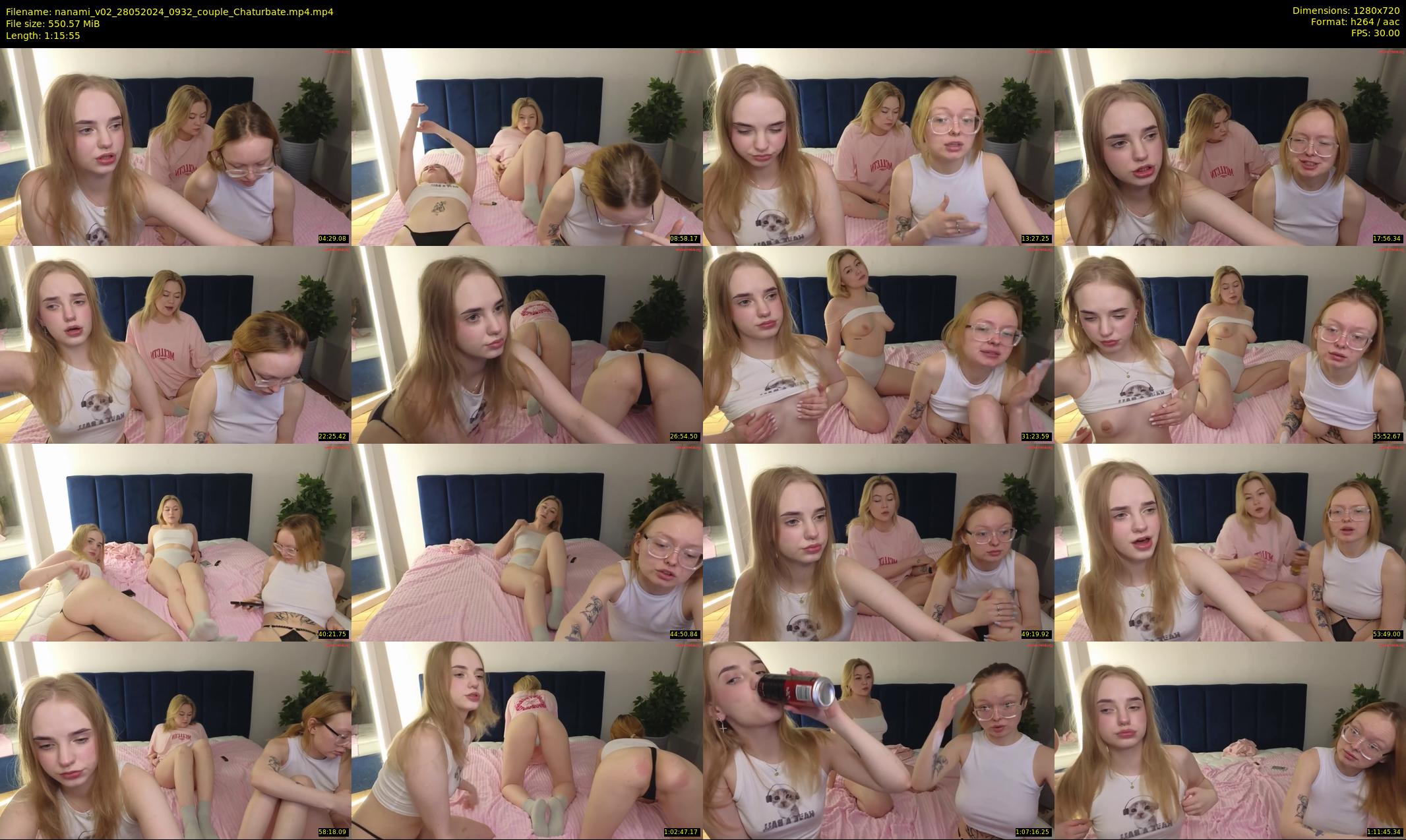 nanami_v02 — 76 minute Chaturbate couple cam show recording, 720p, May 28, 2024
