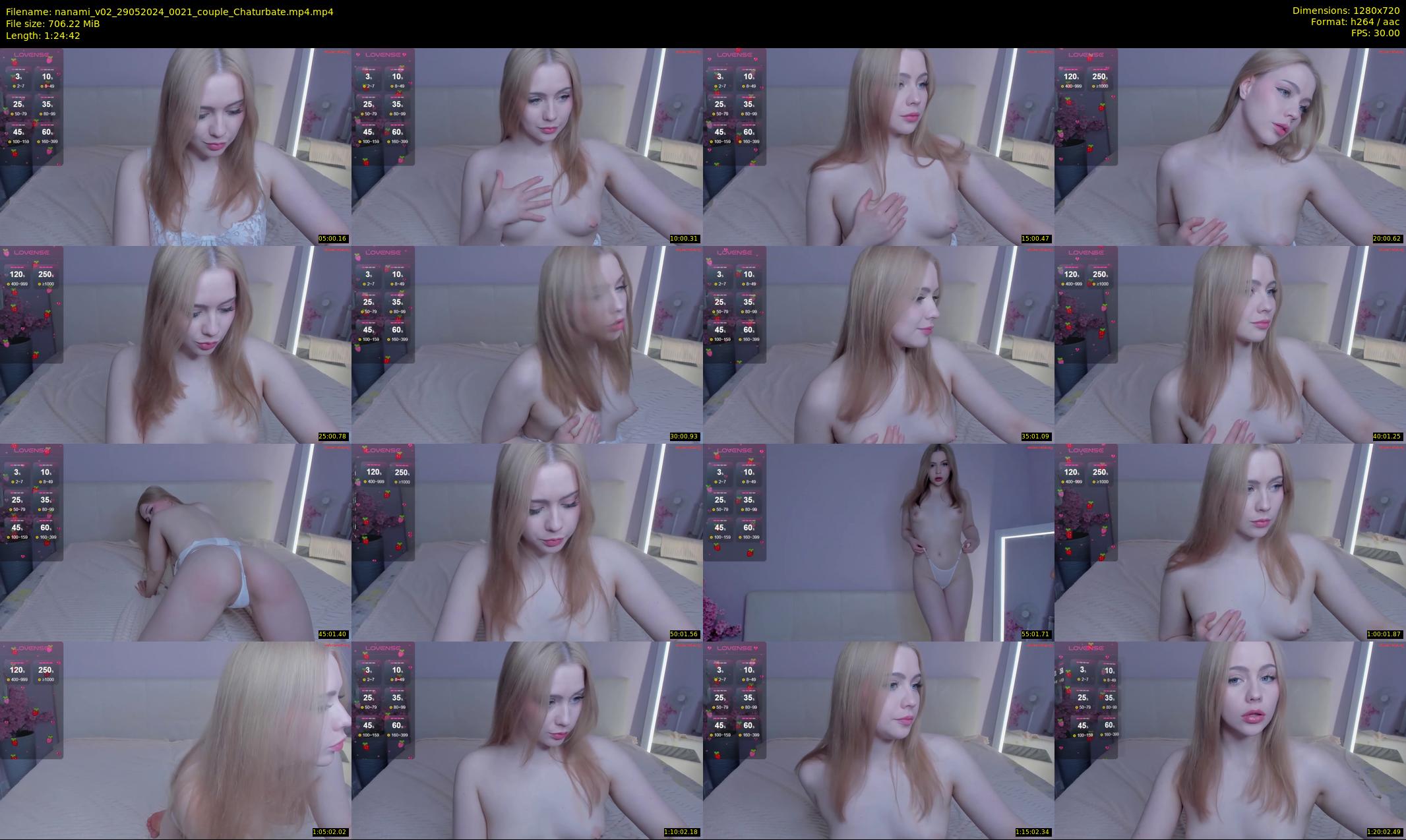 nanami_v02 — 85 minute Chaturbate couple cam show recording, 720p, May 29, 2024
