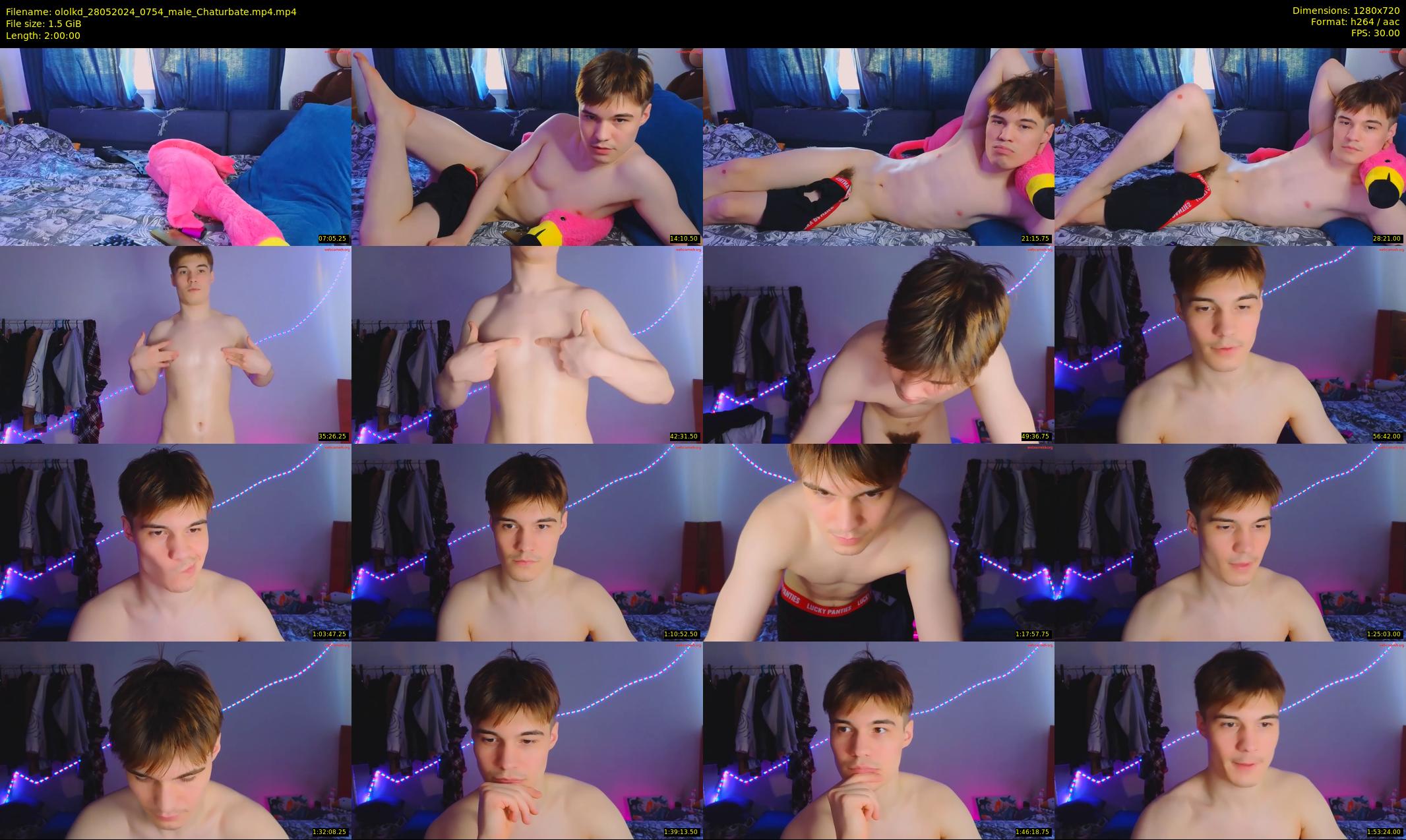 ololkd — 120 minute Chaturbate male cam show recording, 720p, May 28, 2024