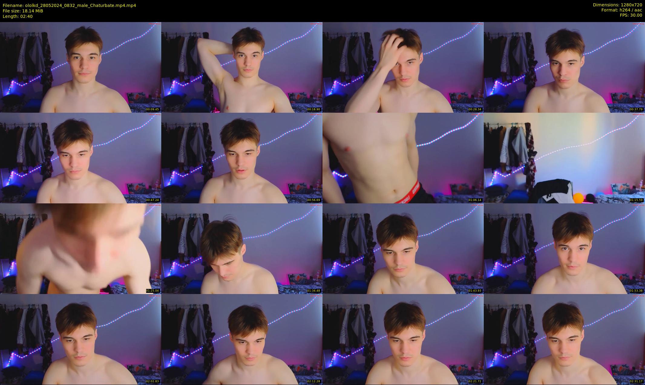 ololkd — 3 minute Chaturbate male cam show recording, 720p, May 28, 2024