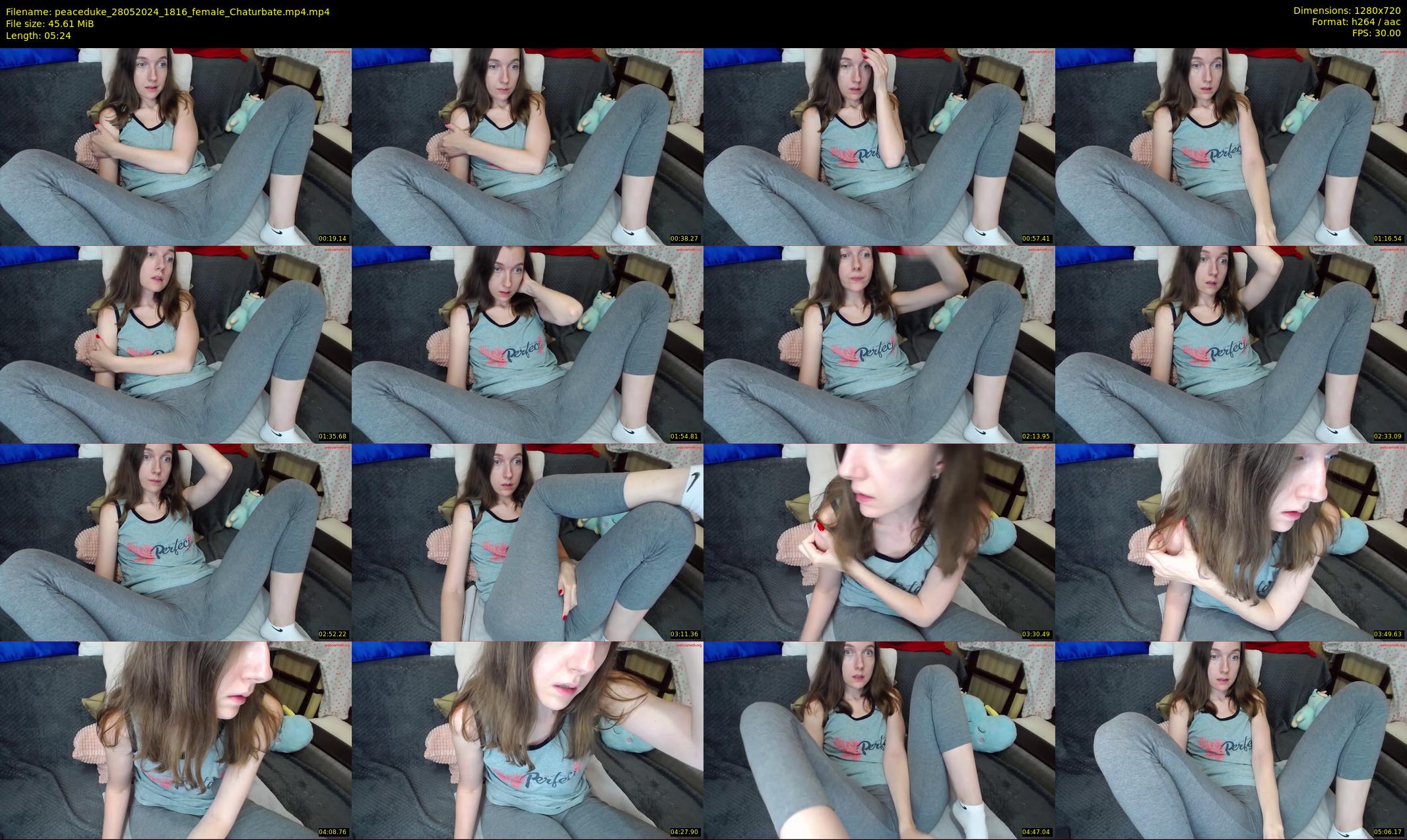 peaceduke — 6 minute Chaturbate female cam show recording, 720p, May 28, 2024