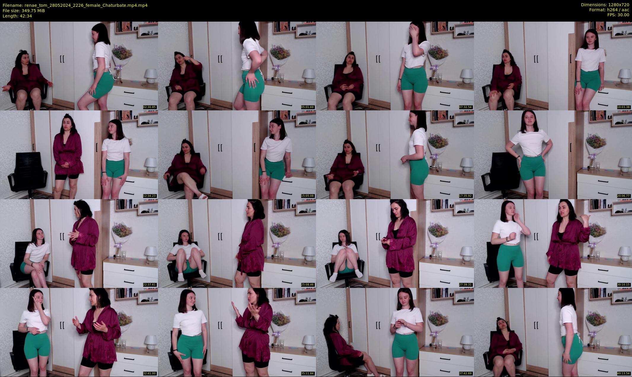 renae_tom — 43 minute Chaturbate couple cam show recording, 720p, May 28, 2024