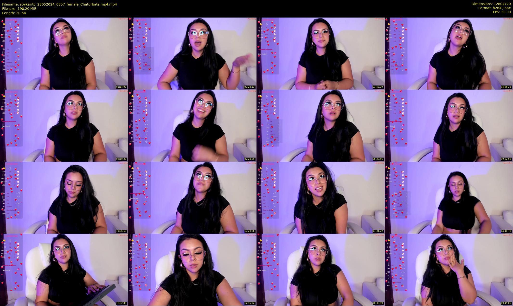 soykarito — 21 minute Chaturbate female cam show recording, 720p, May 28, 2024