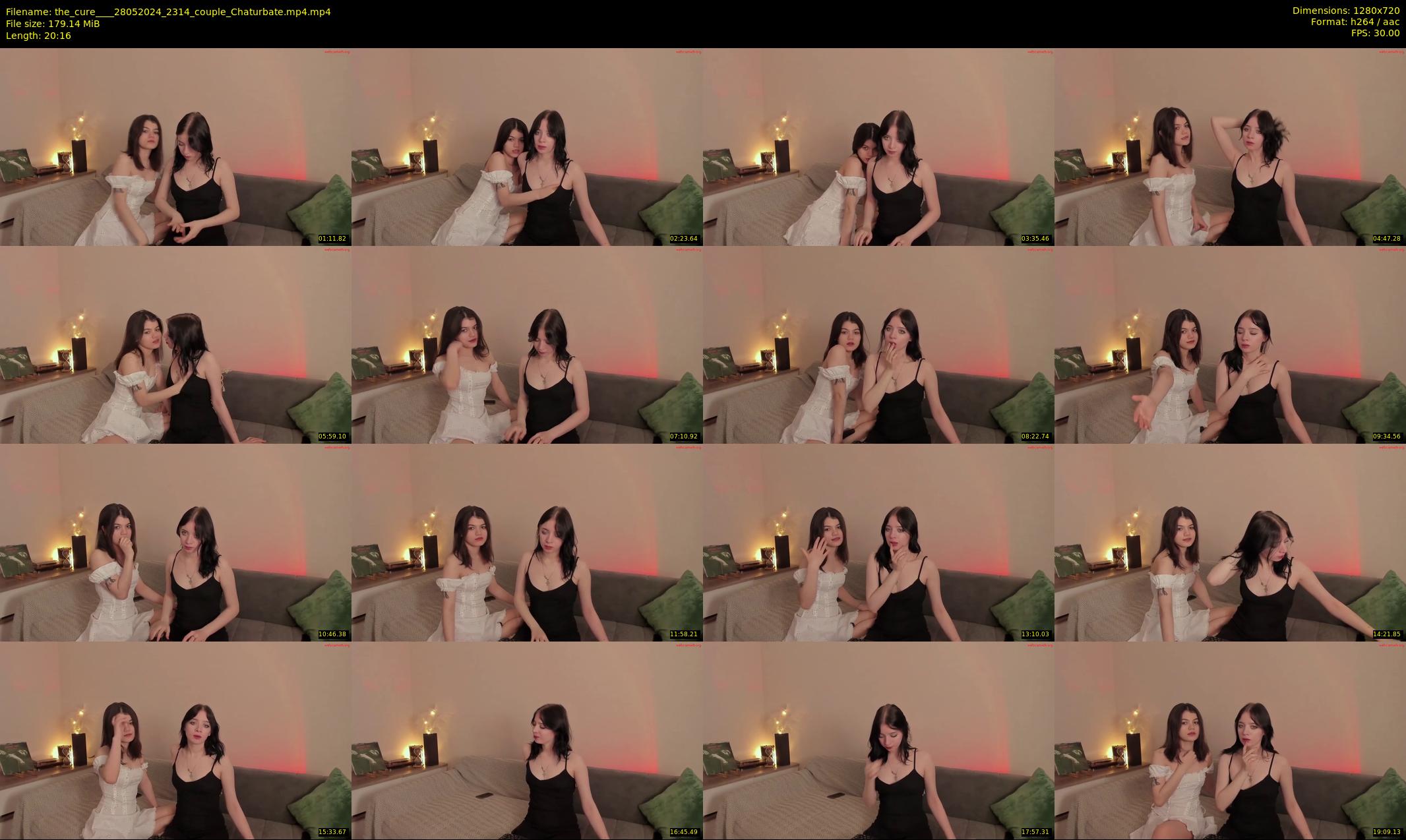 the_cure___ — 21 minute Chaturbate couple cam show recording, 720p, May 28, 2024