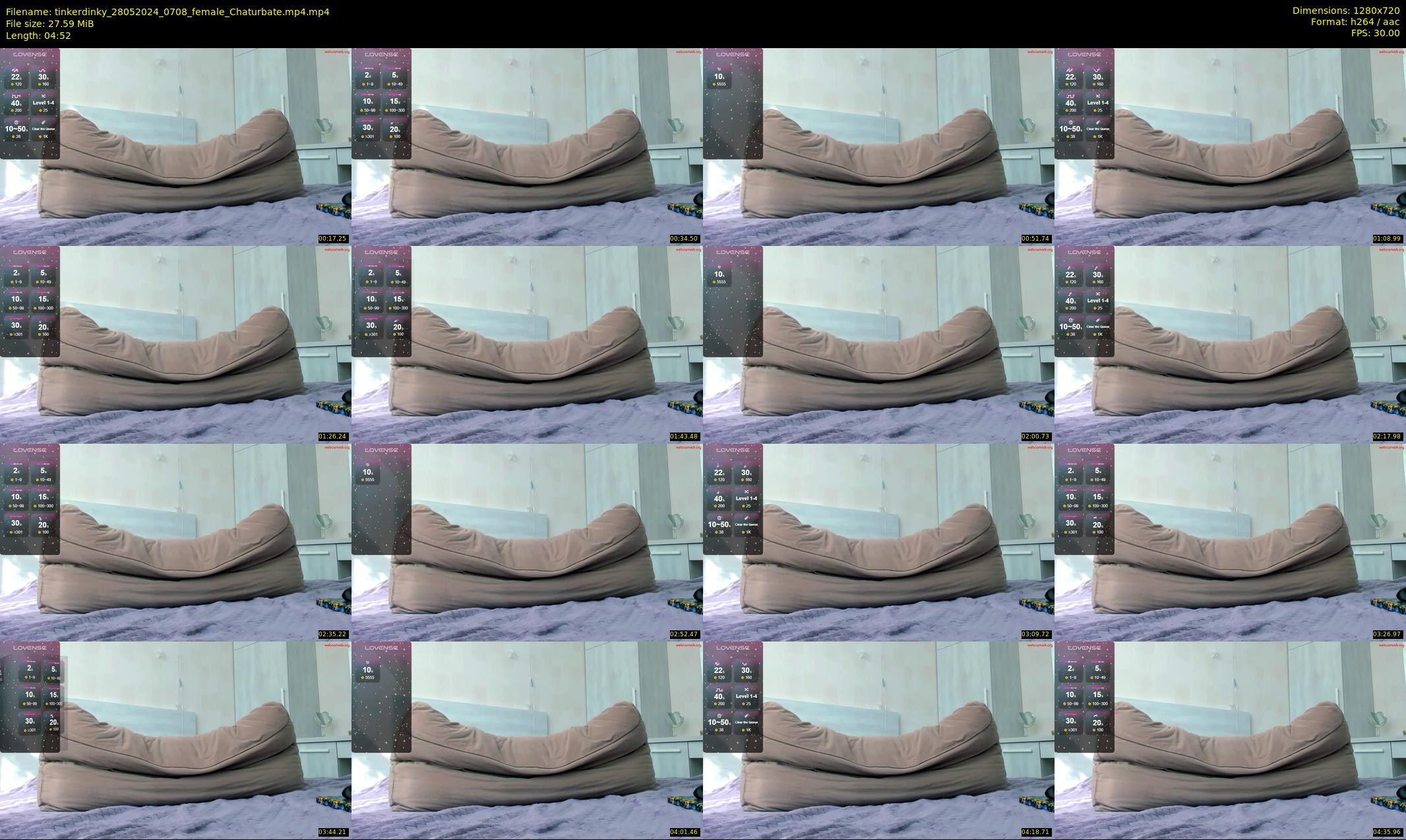 tinkerdinky — 5 minute Chaturbate female cam show recording, 720p, May 28, 2024