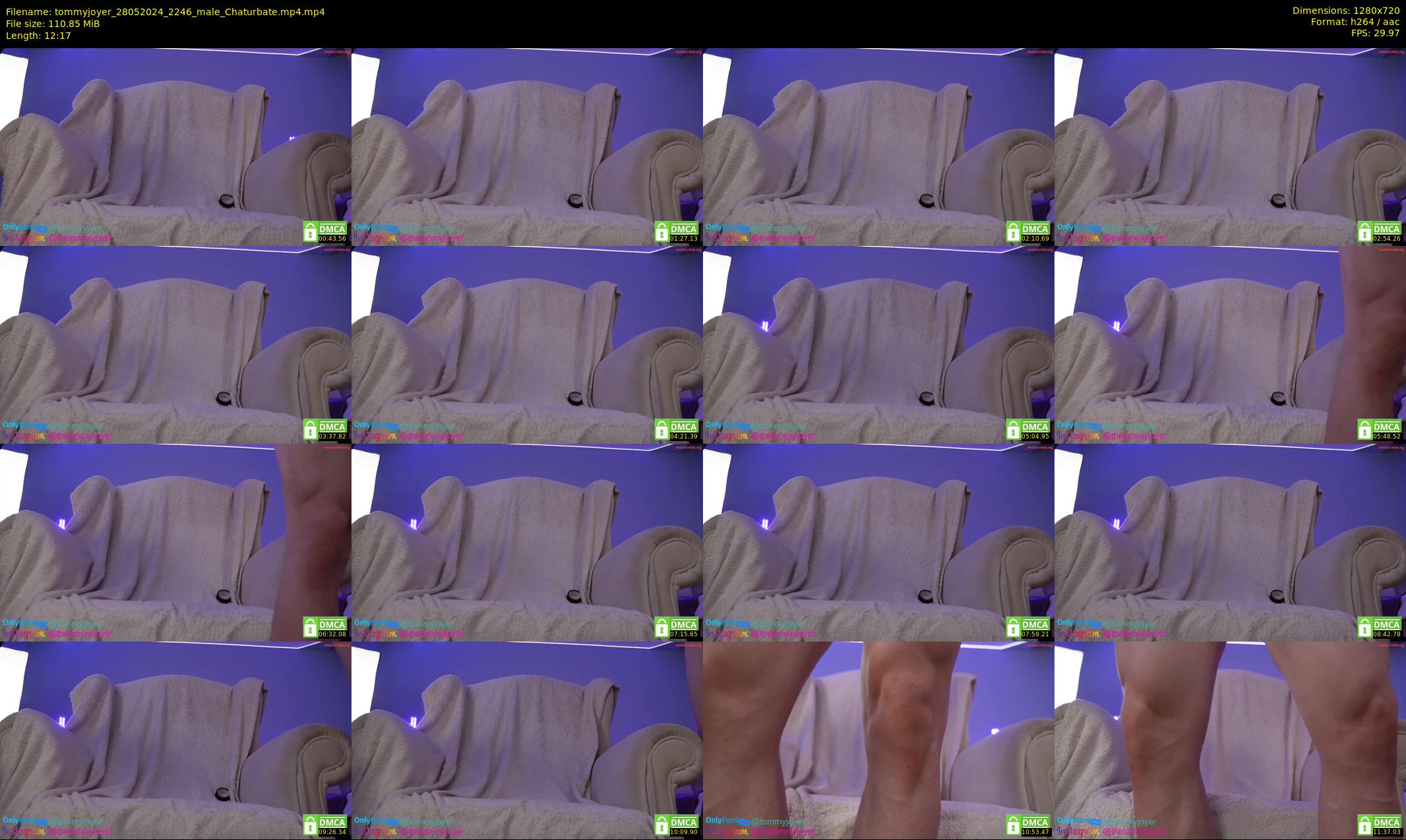 tommyjoyer — 13 minute Chaturbate male cam show recording, 720p, May 28, 2024