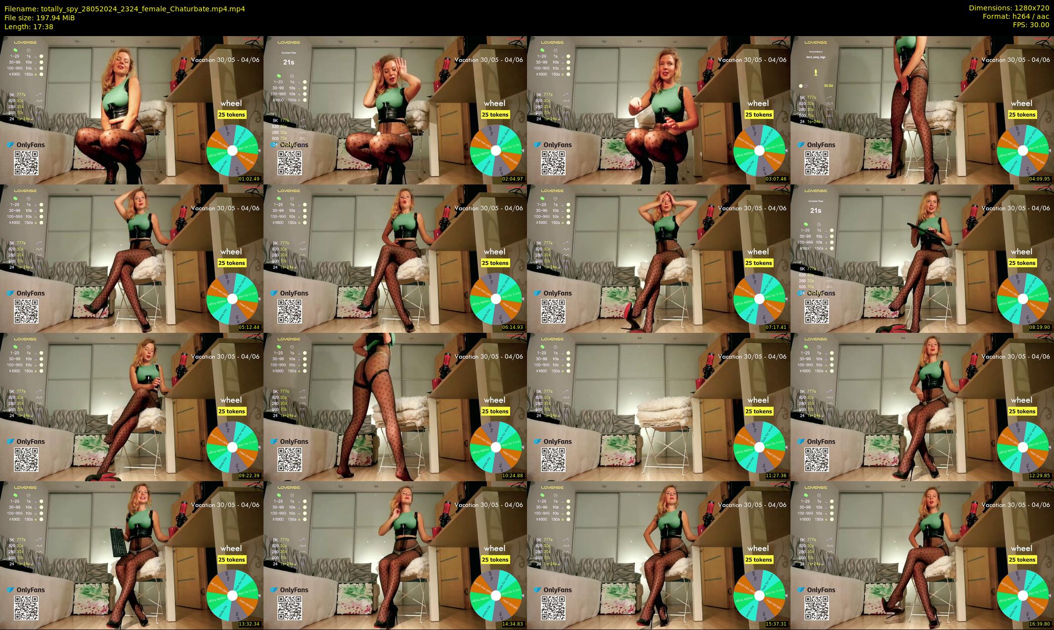 totally_spy — 18 minute Chaturbate female cam show recording, 720p, May 28, 2024