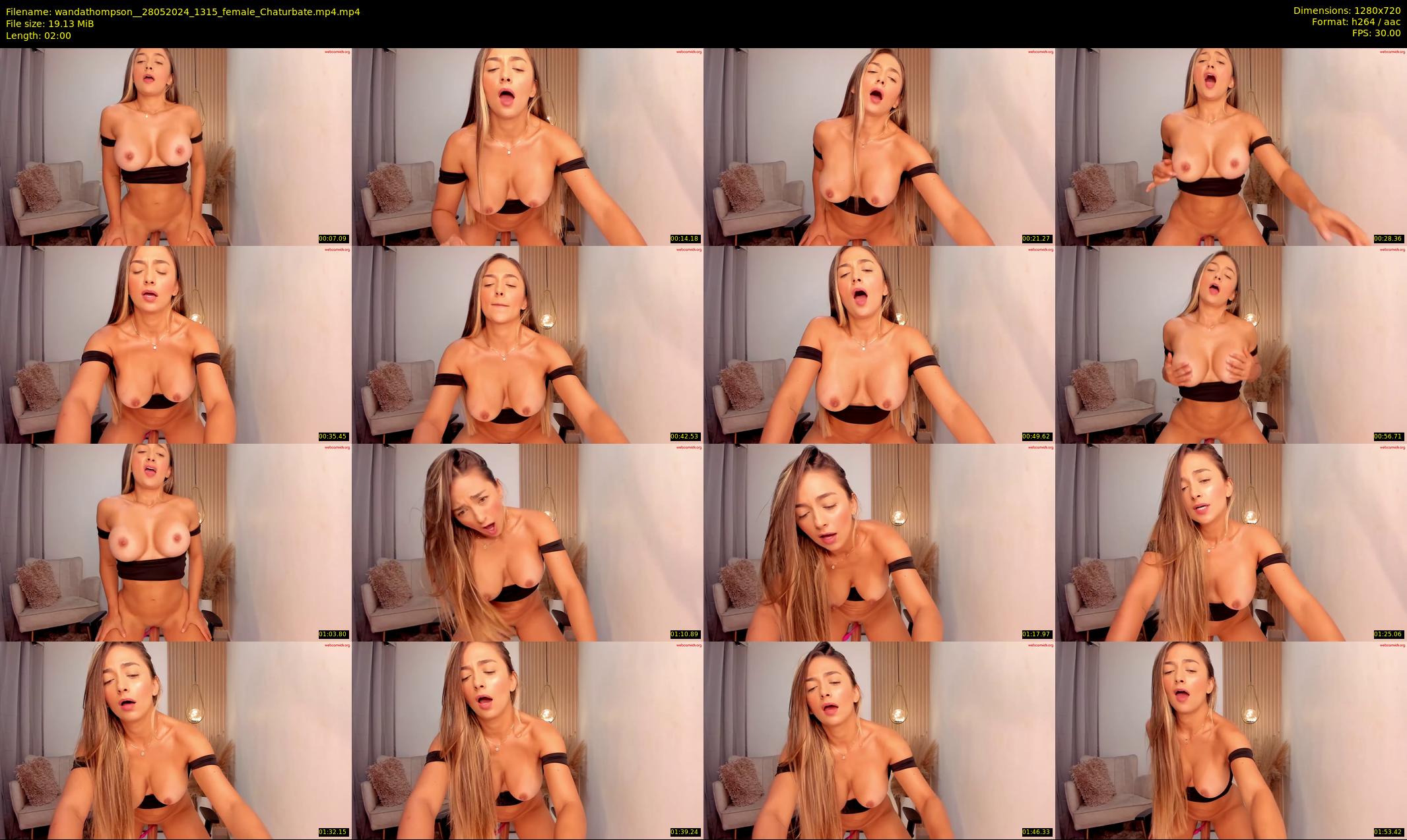 wandathompson_ — 2 minute Chaturbate female cam show recording, 720p, May 28, 2024