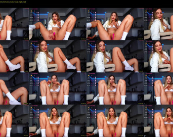 whitebanny — 9 minute Chaturbate couple cam show recording, 720p, May 28, 2024