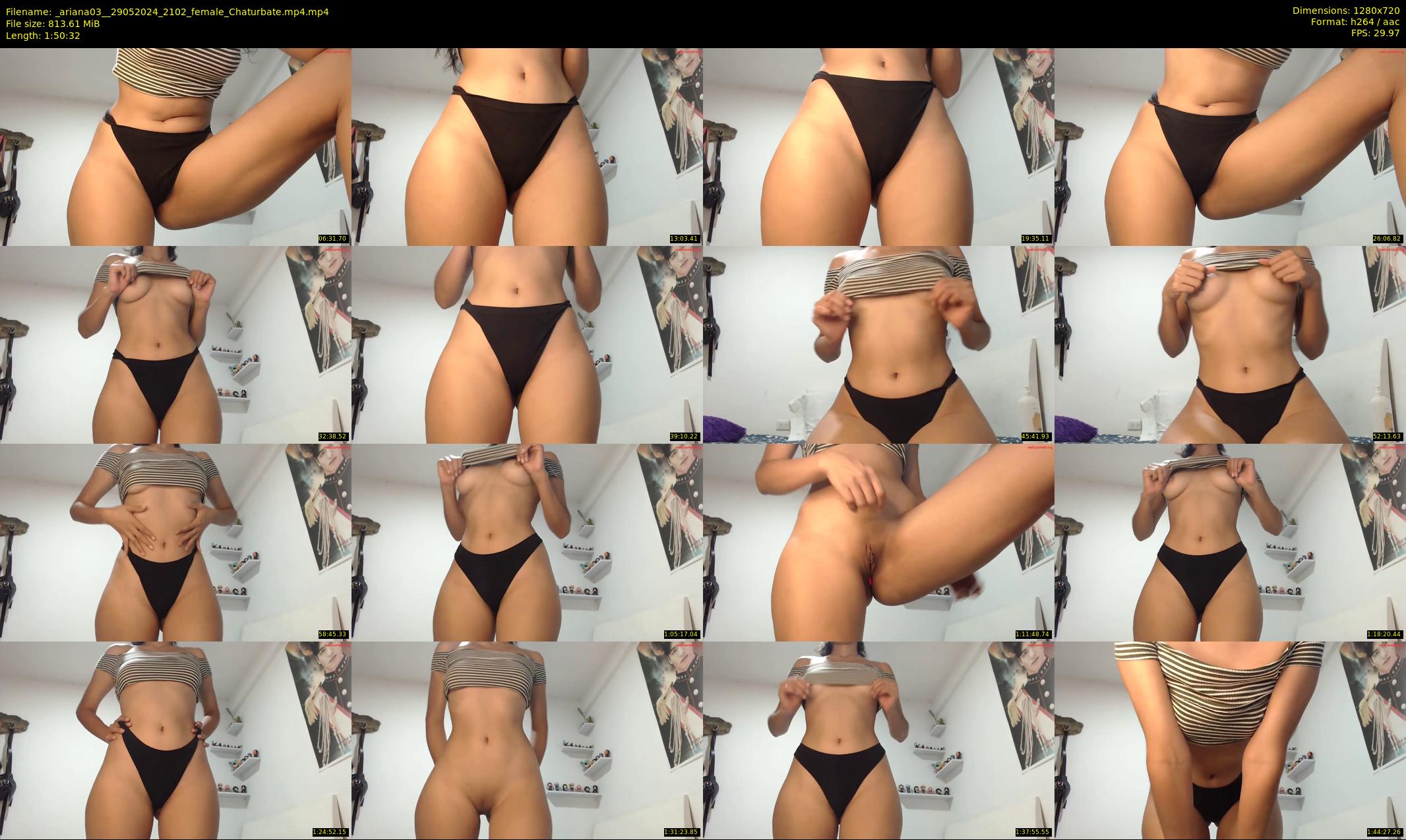_ariana03_ — 111 minute Chaturbate female cam show recording, 720p, May 29, 2024