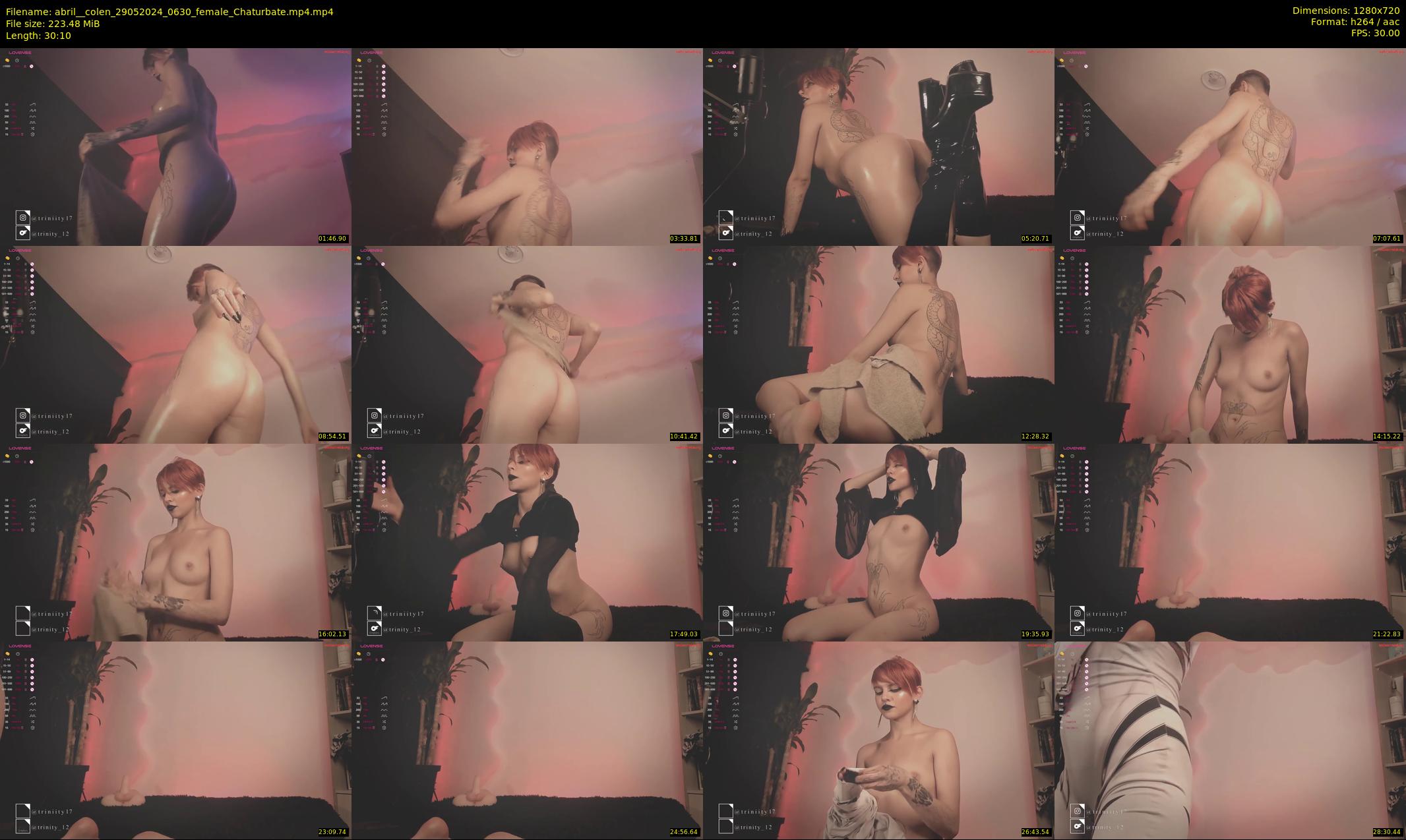 abril__colen — 31 minute Chaturbate female cam show recording, 720p, May 29, 2024