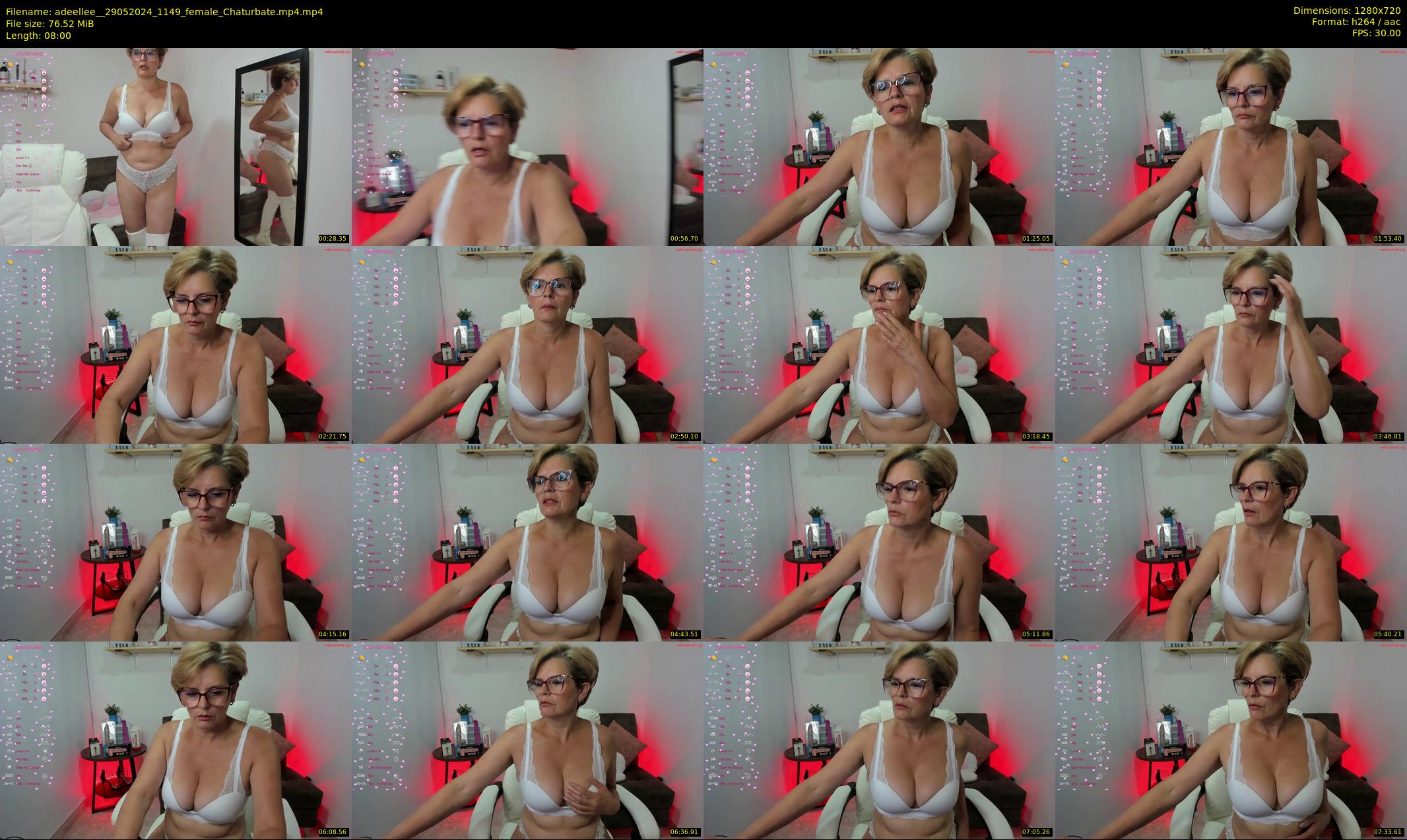 adeellee_ — 8 minute Chaturbate female cam show recording, 720p, May 29, 2024