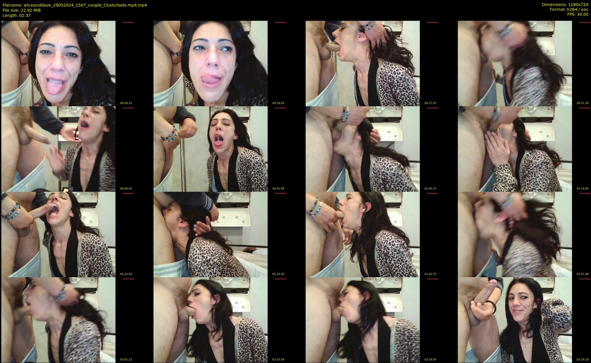 aliceanddave — 3 minute Chaturbate couple cam show recording, 720p, May 29, 2024