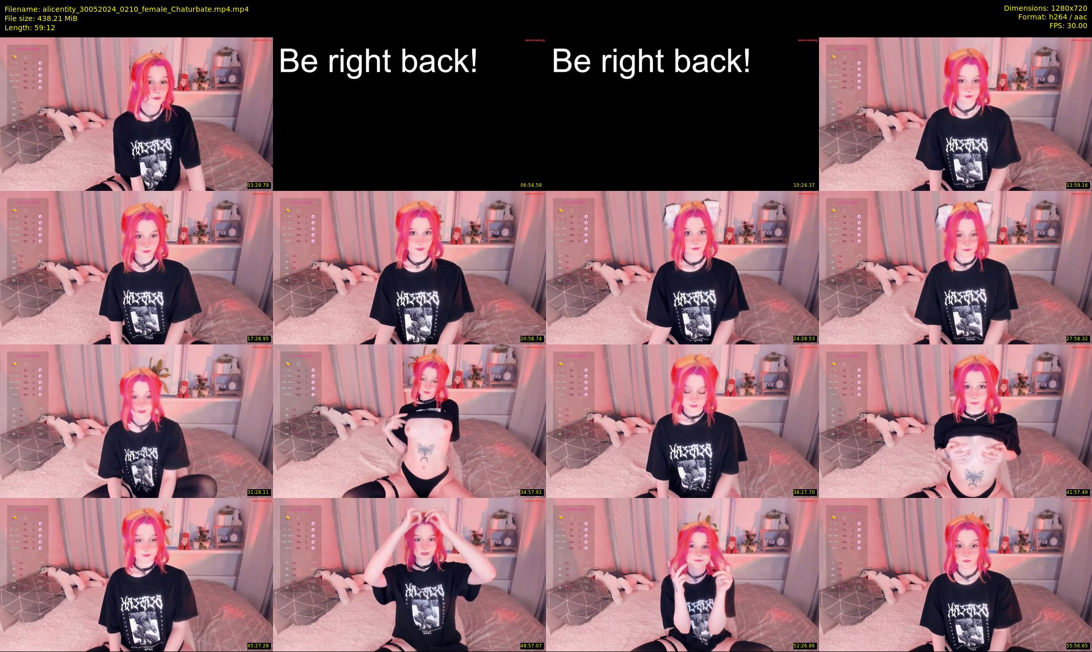 alicentity — 60 minute Chaturbate female cam show recording, 720p, May 30, 2024