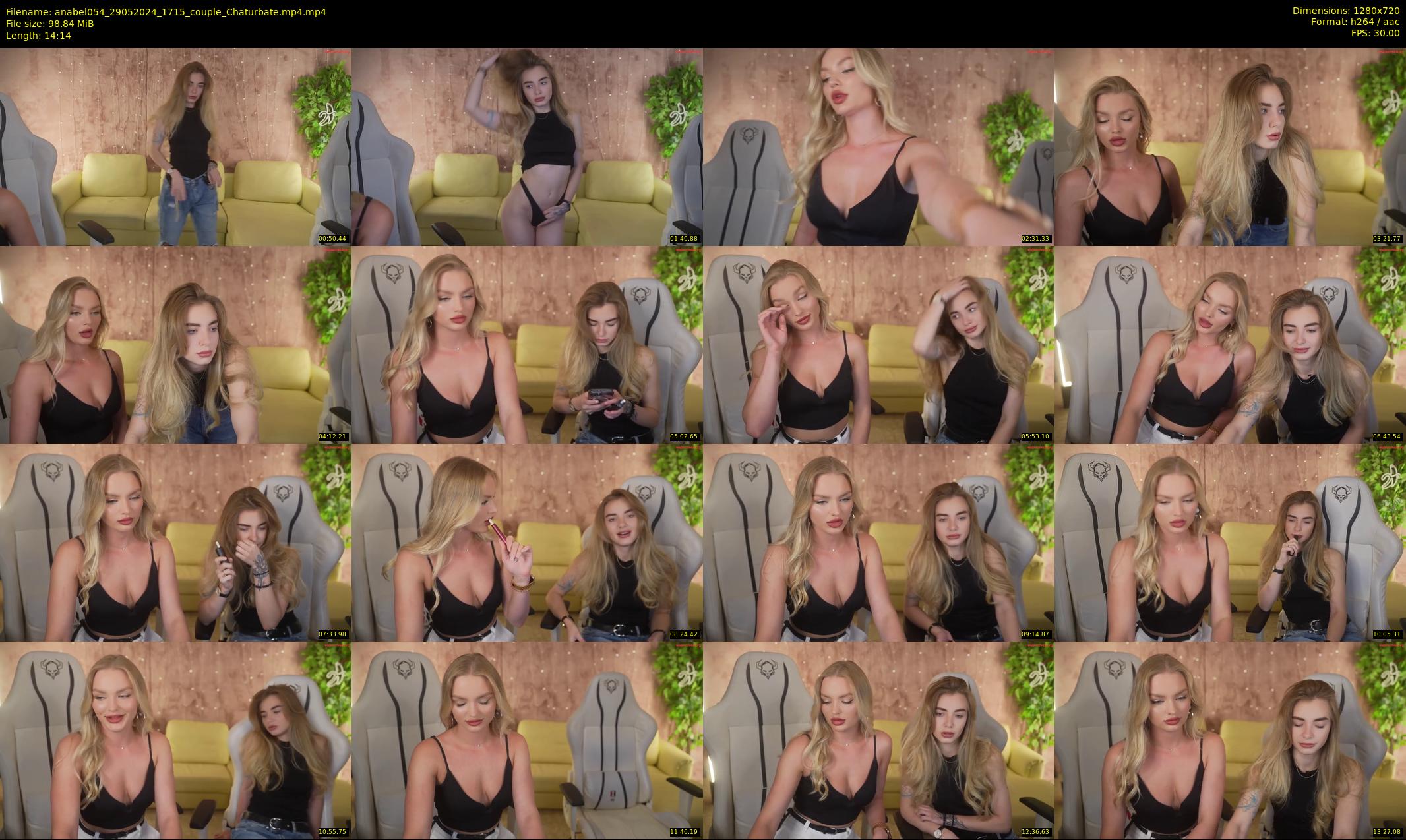 anabel054 — 15 minute Chaturbate female cam show recording, 720p, May 29, 2024