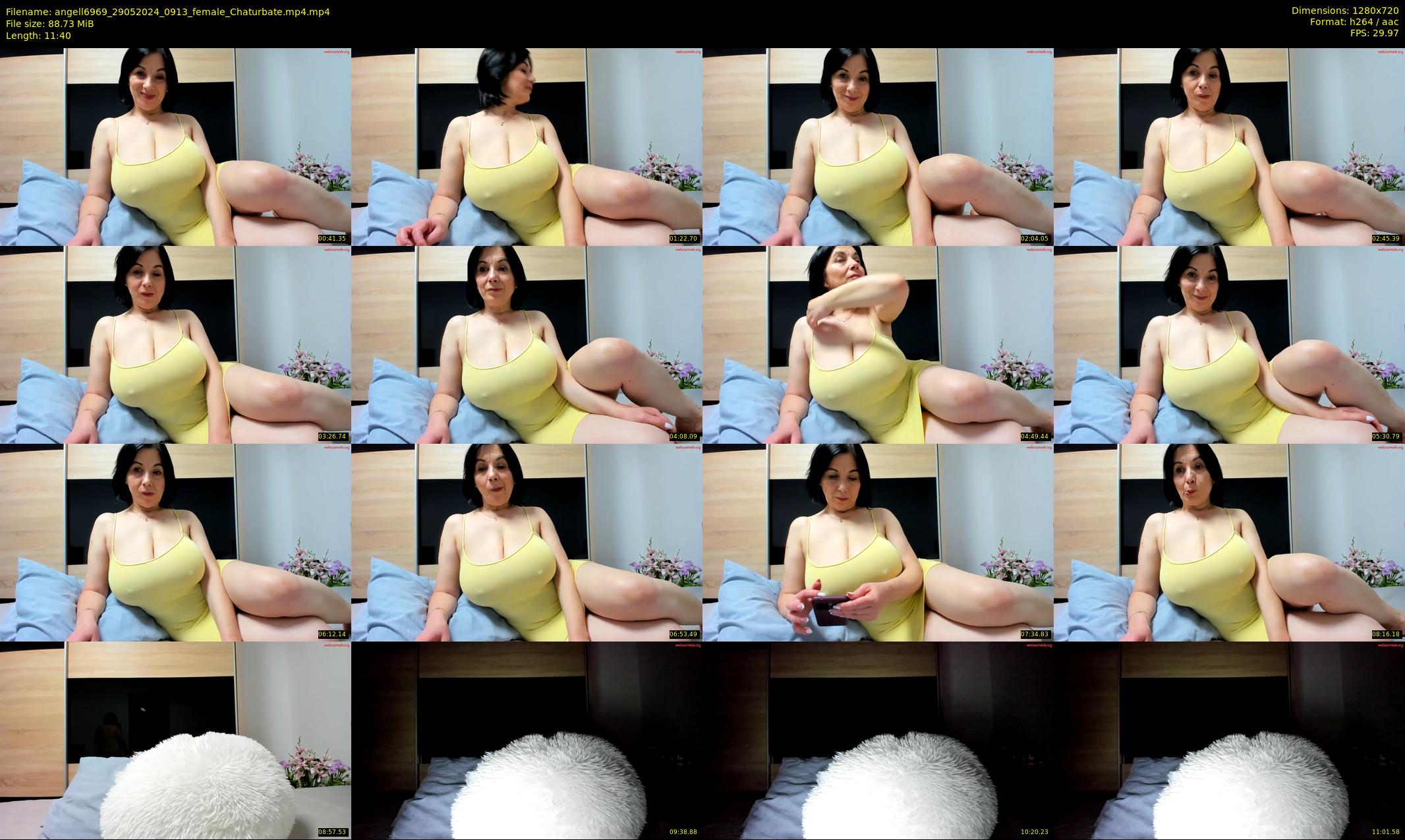 angell6969 — 12 minute Chaturbate female cam show recording, 720p, May 29, 2024