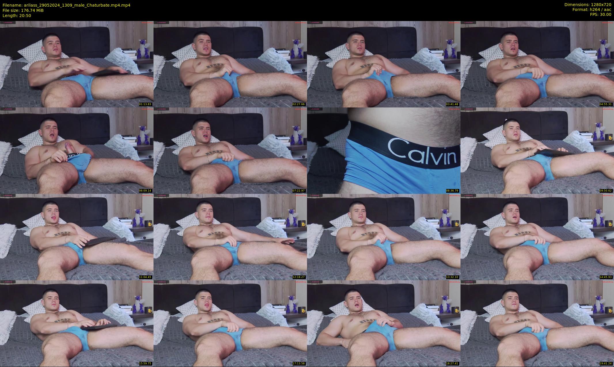arilass — 21 minute Chaturbate male cam show recording, 720p, May 29, 2024