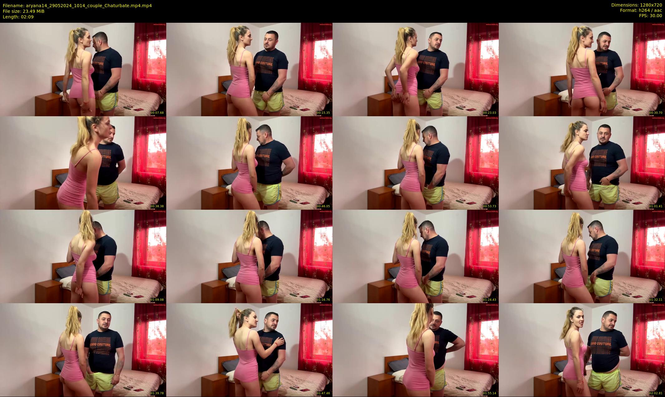 aryana14 — 3 minute Chaturbate couple cam show recording, 720p, May 29, 2024