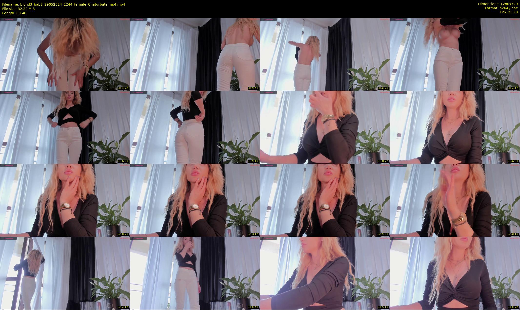 blond3_bab3 — 4 minute Chaturbate female cam show recording, 720p, May 29, 2024