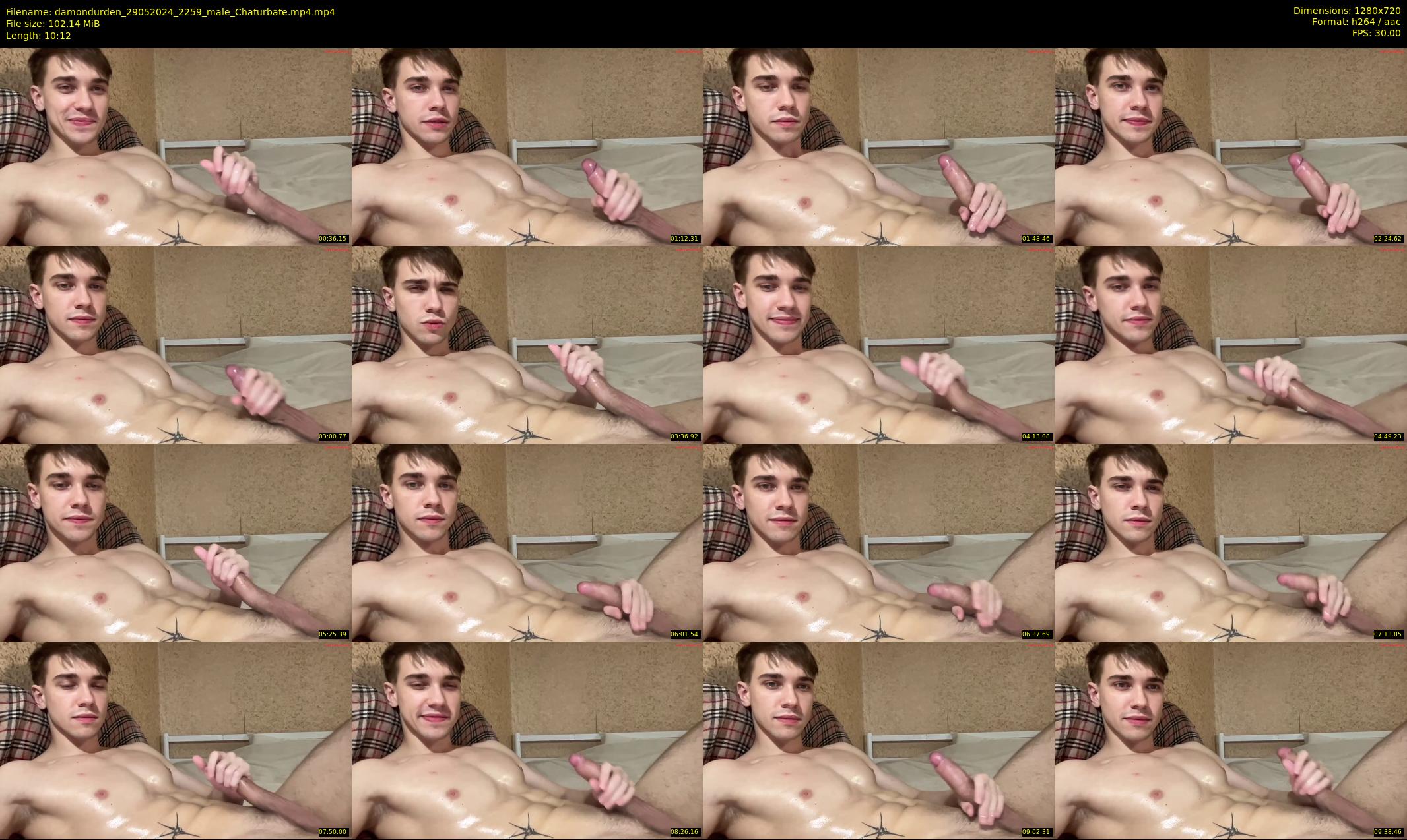 damondurden — 11 minute Chaturbate male cam show recording, 720p, May 29, 2024