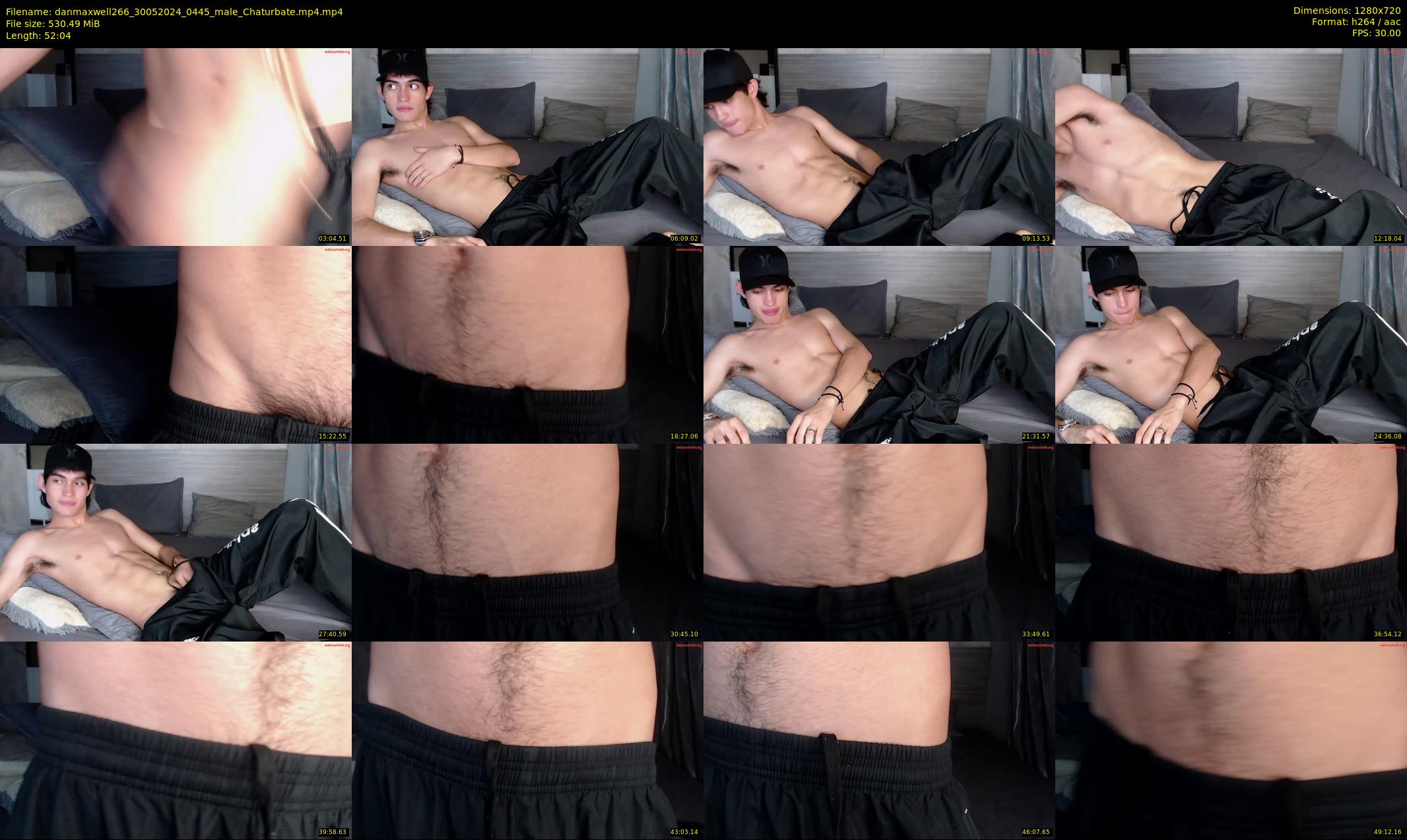 danmaxwell266 — 53 minute Chaturbate male cam show recording, 720p, May 30, 2024