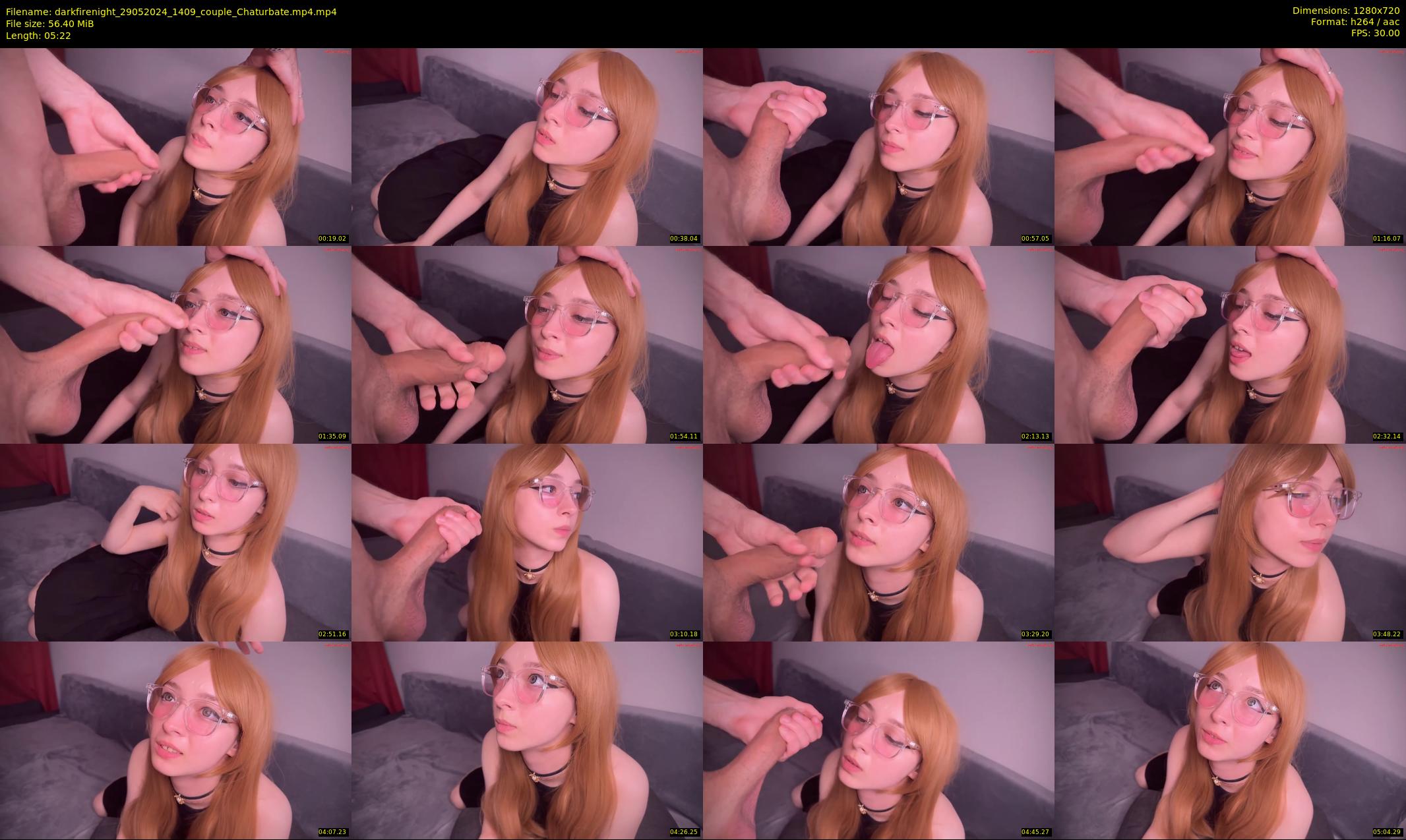 darkfirenight — 6 minute Chaturbate couple cam show recording, 720p, May 29, 2024