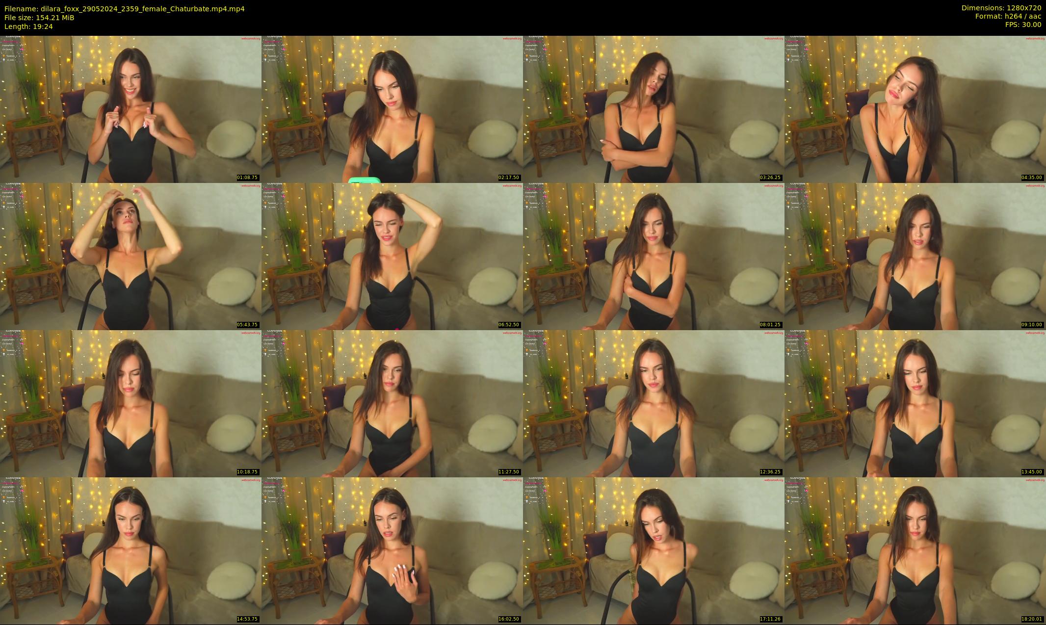 dilara_foxx — 20 minute Chaturbate female cam show recording, 720p, May 29, 2024