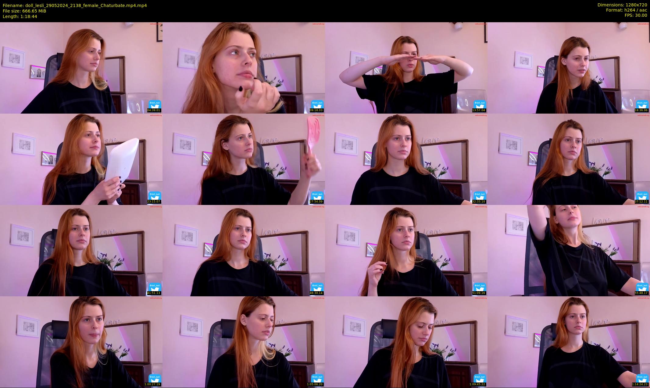doll_lesli — 79 minute Chaturbate female cam show recording, 720p, May 29, 2024